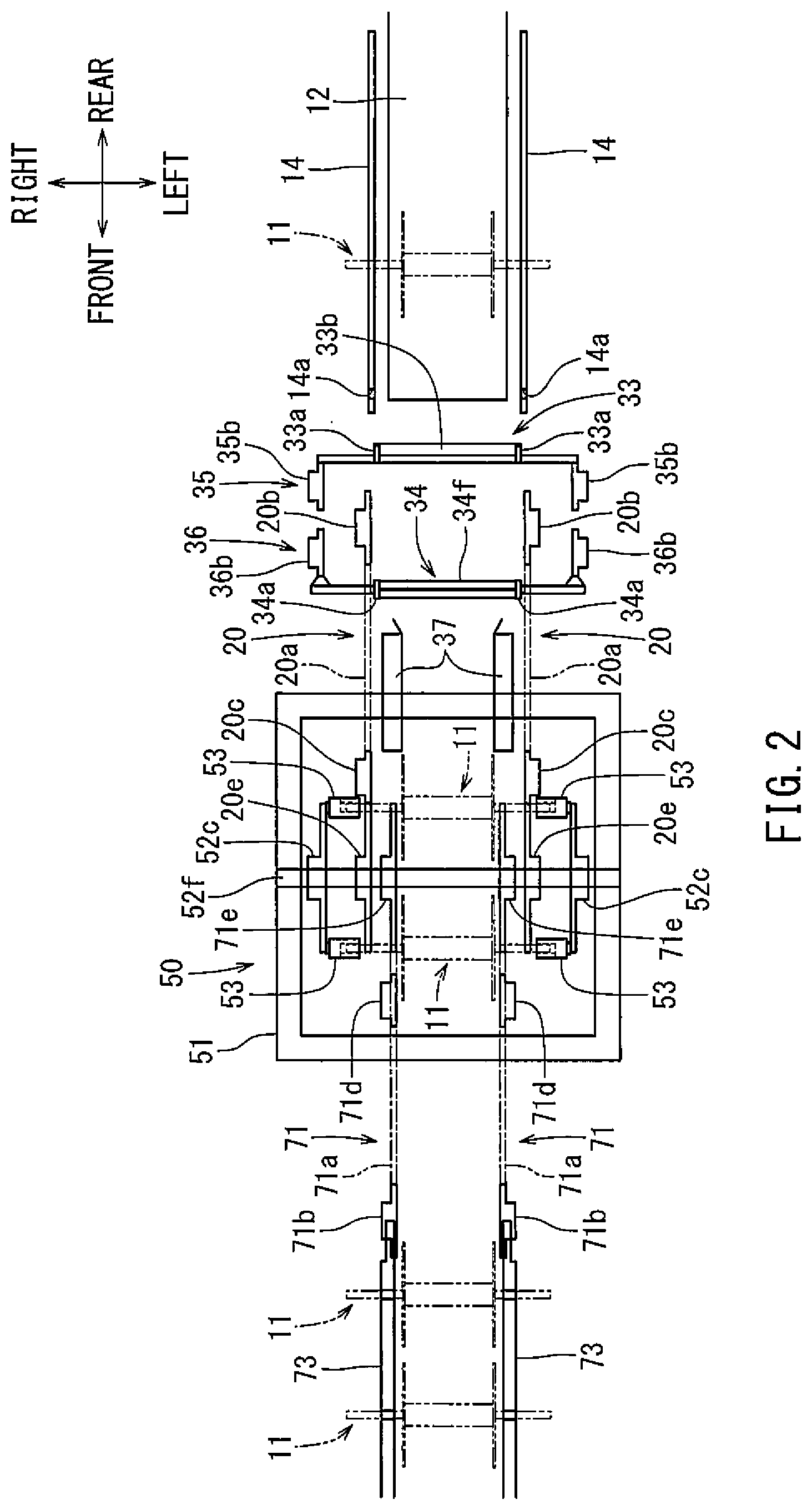Patent US12137693 Figure 2 – Method and machine for aging a noodle strip