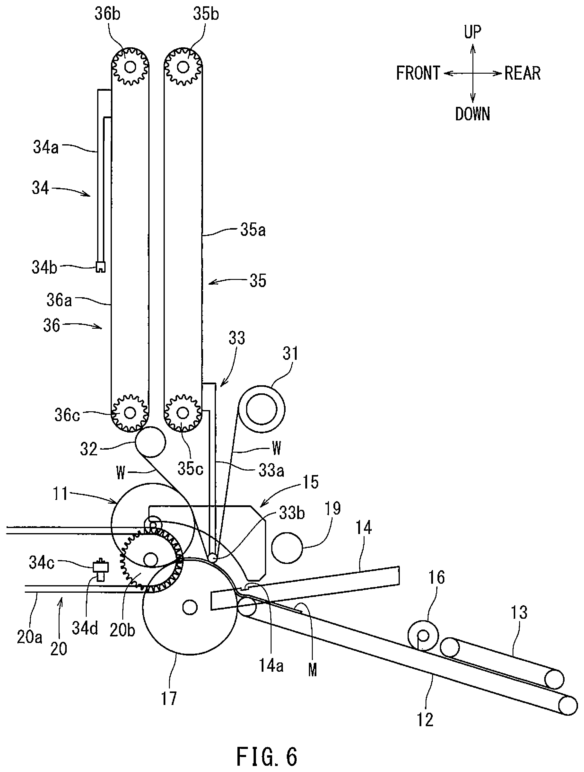 Patent US12137693 Figure 6 – Method and machine for aging a noodle strip