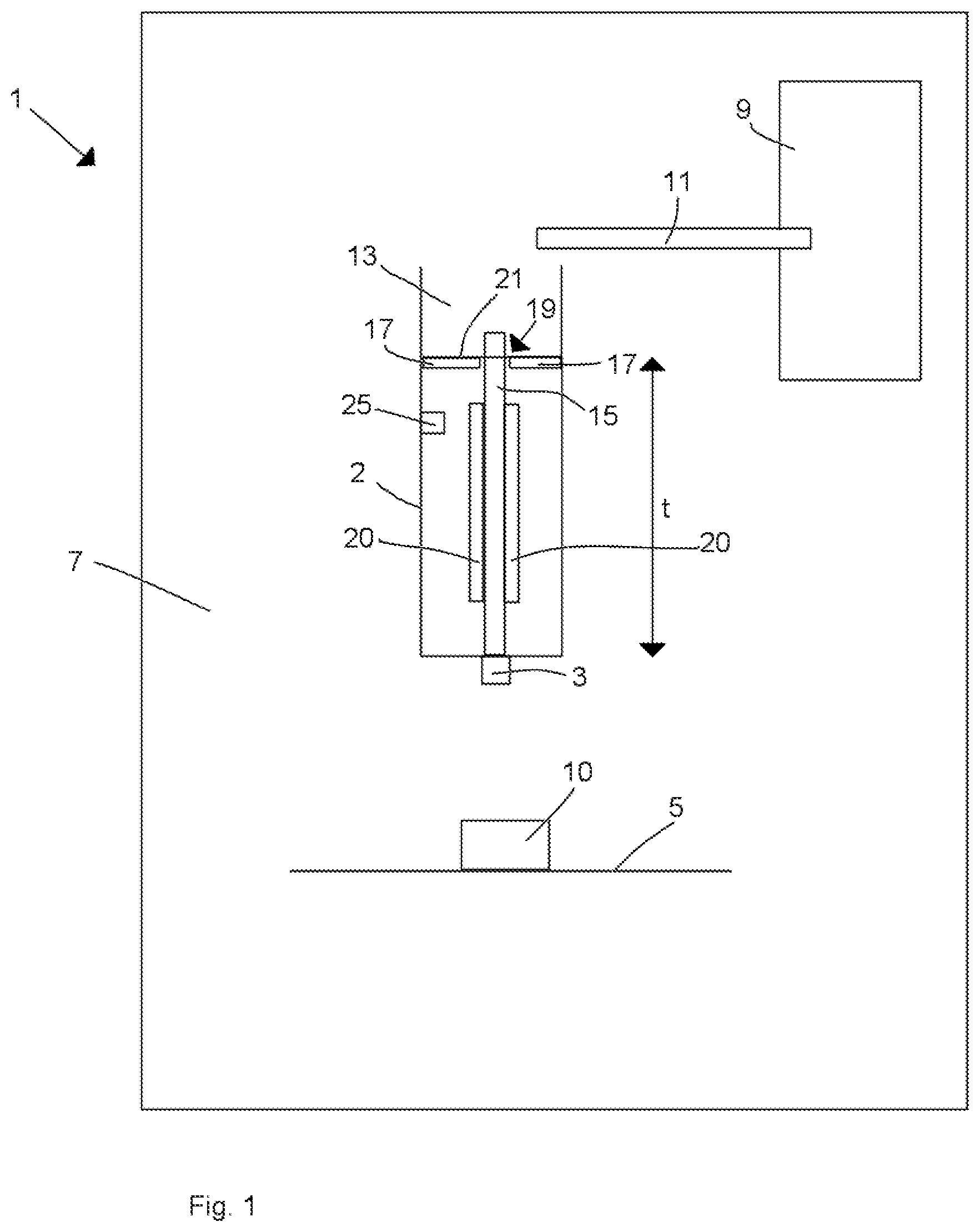 Patent US12137702 Figure 1 – Print head for printing a food product layer-by-layer and a system comprising a print head