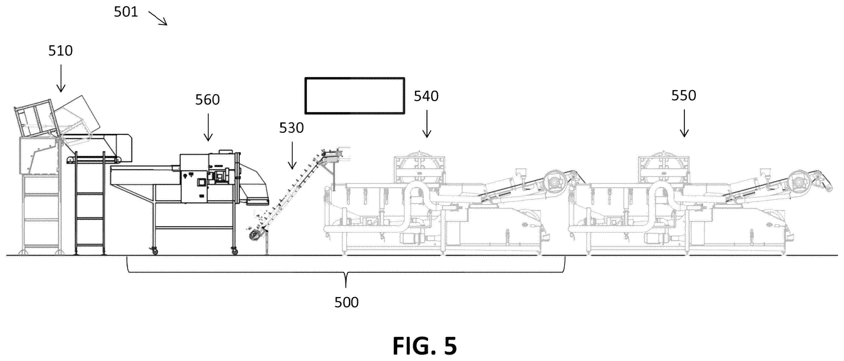 Patent US12137719 Figure 5 – Short-term wash treatment of produce