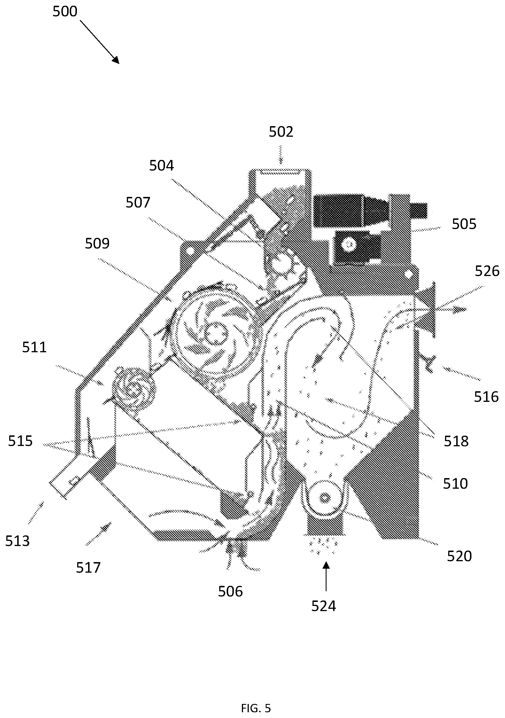 Patent US12137721 Figure 5 – Processing pomace from grape crush to harvest grape seeds