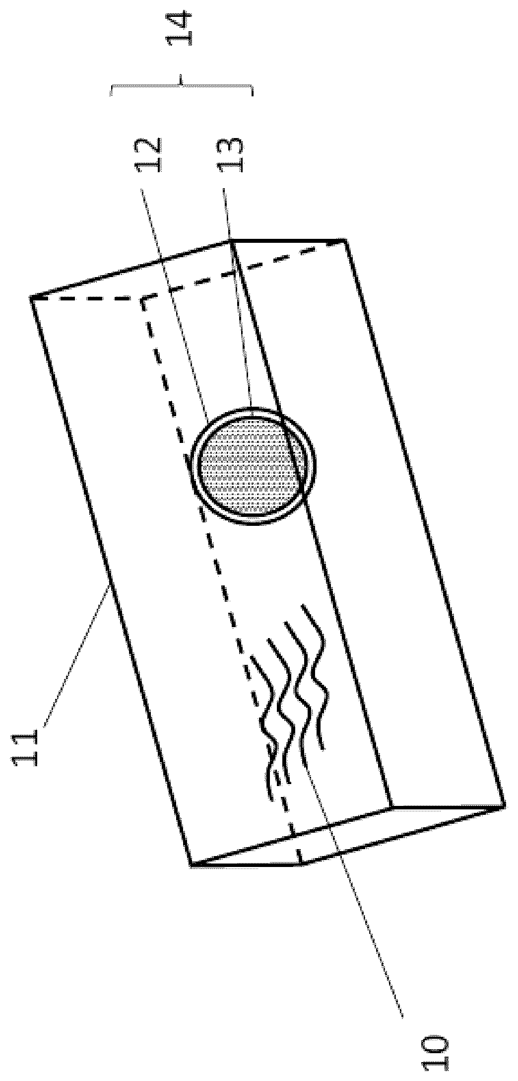 Patent US12137725 — Pouched smokeless oral product comprising at least one flavour capsule — Figure 1