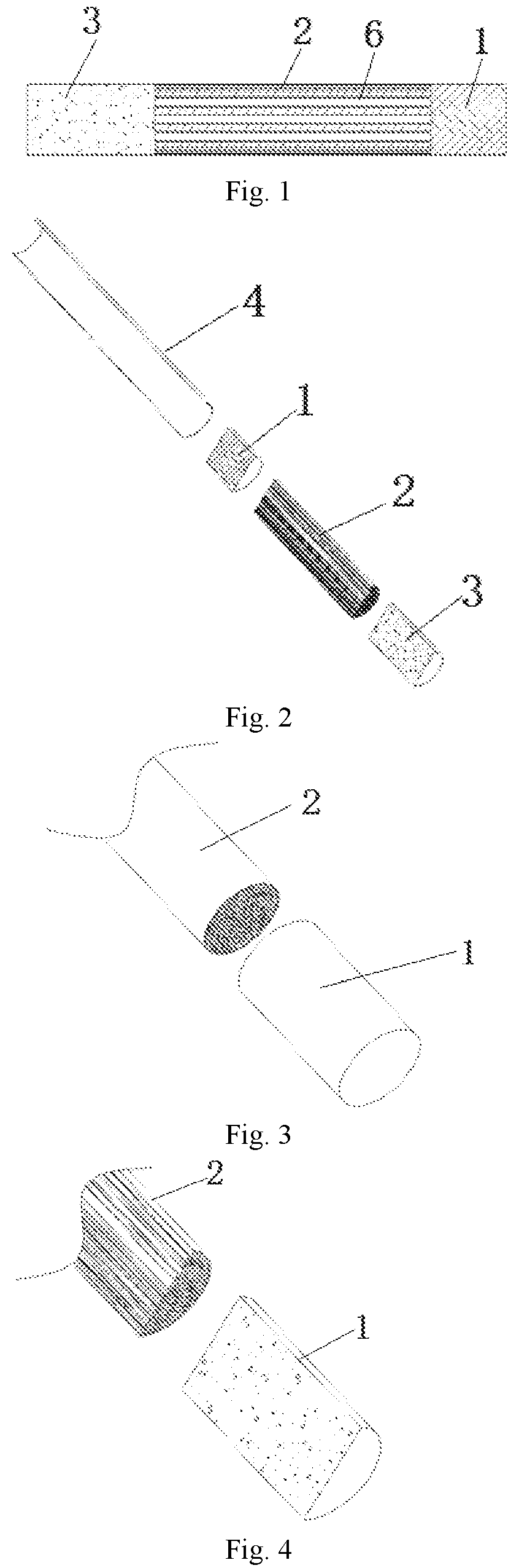 Patent US12137730 Figure 1 – Cooling cigarette filter and smoking product