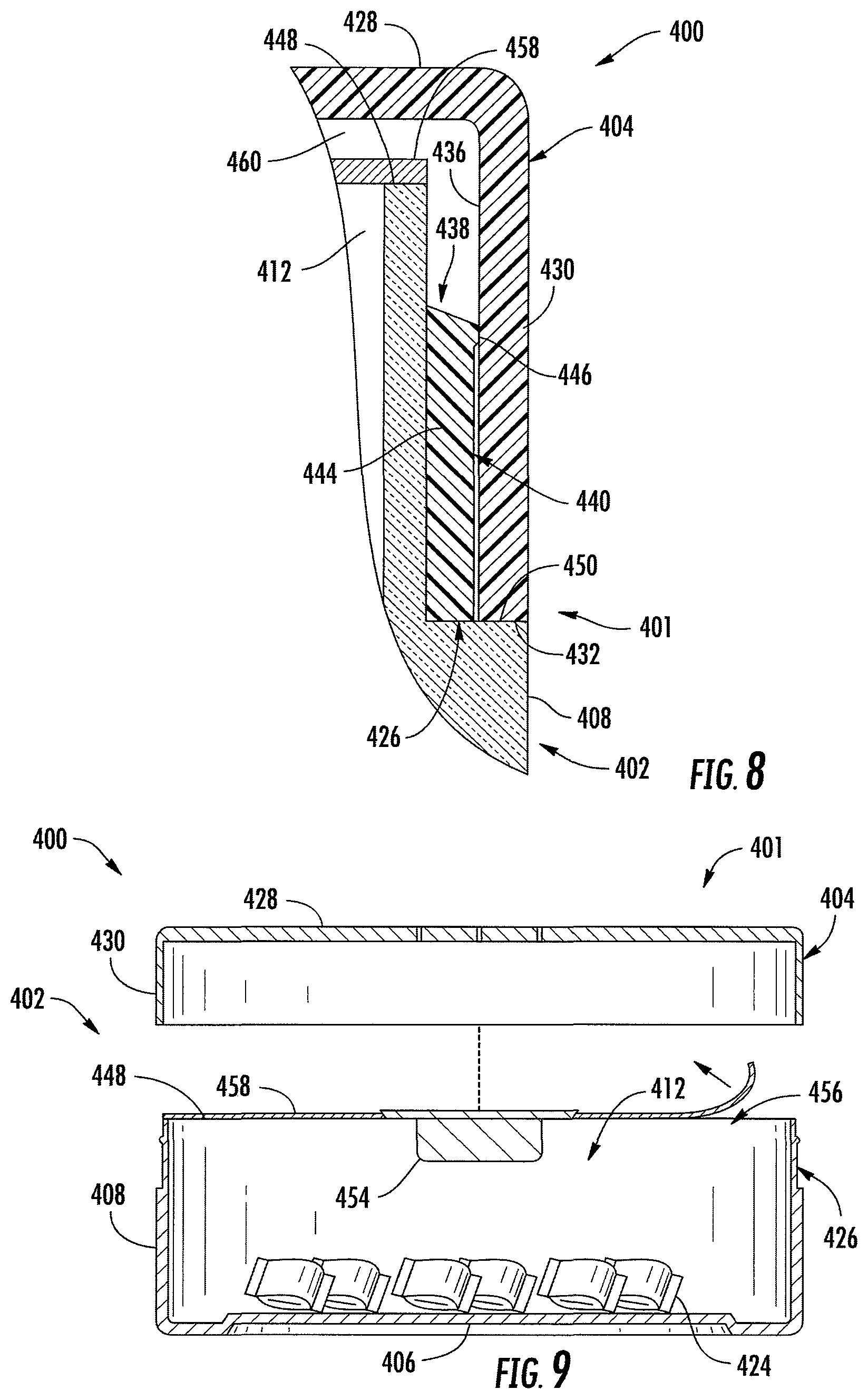 Patent US12137734 Figure 5 – Package for a tobacco-containing material and related packaging method