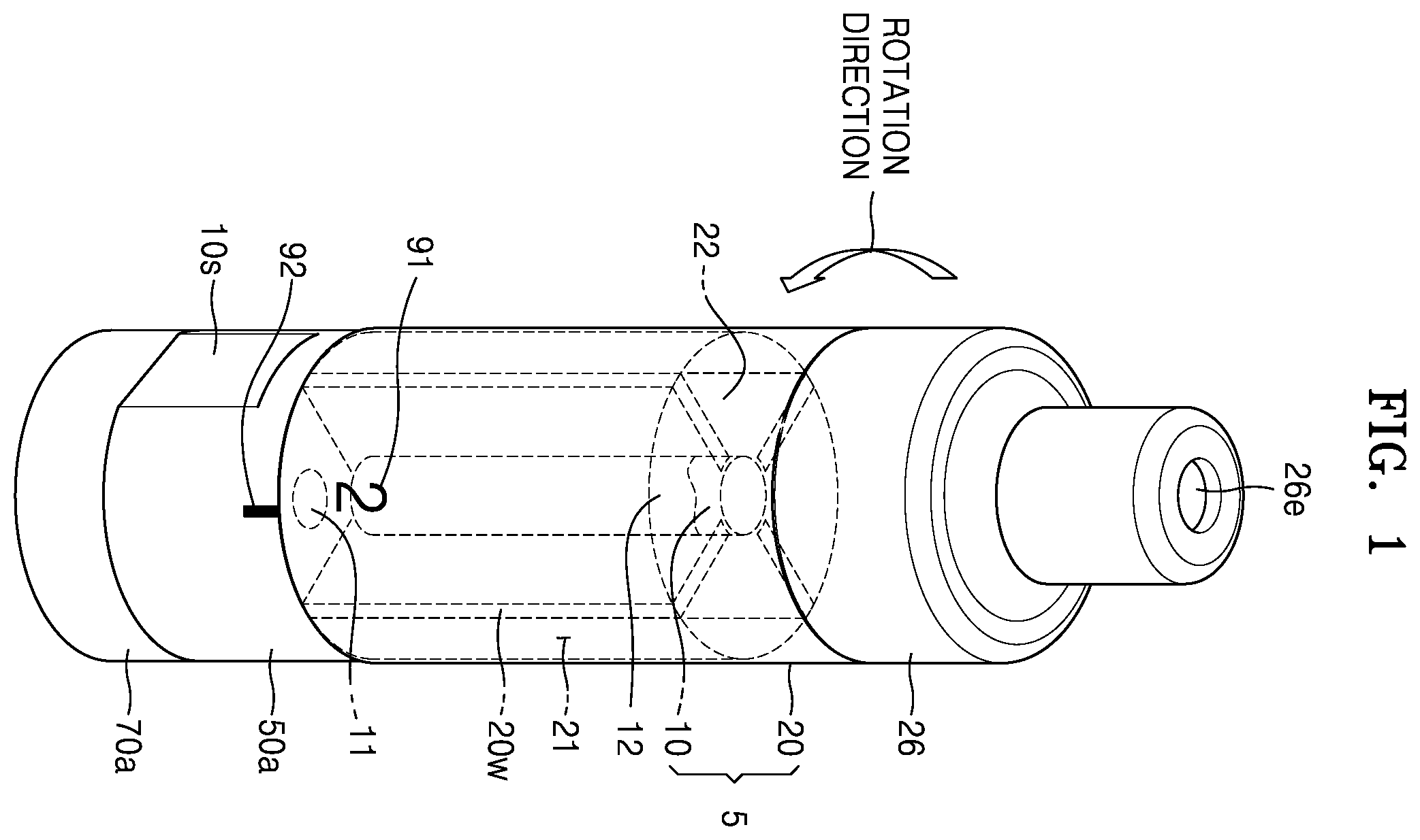 Patent US12137735 Figure 1 – Aerosol delivering device and aerosol generating device including the same