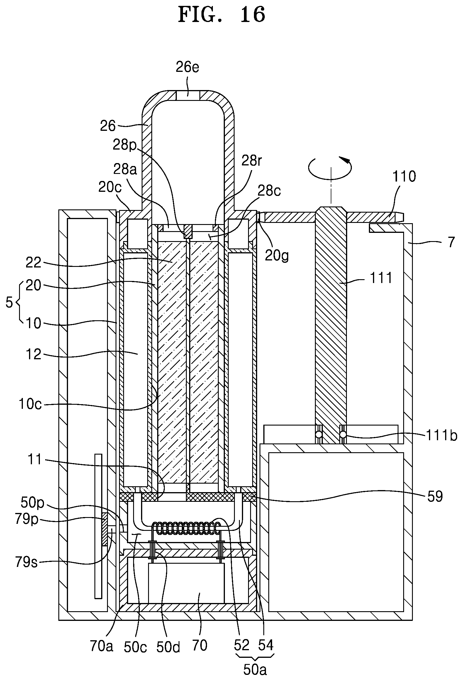 Patent US12137735 Figure 16 – Aerosol delivering device and aerosol generating device including the same