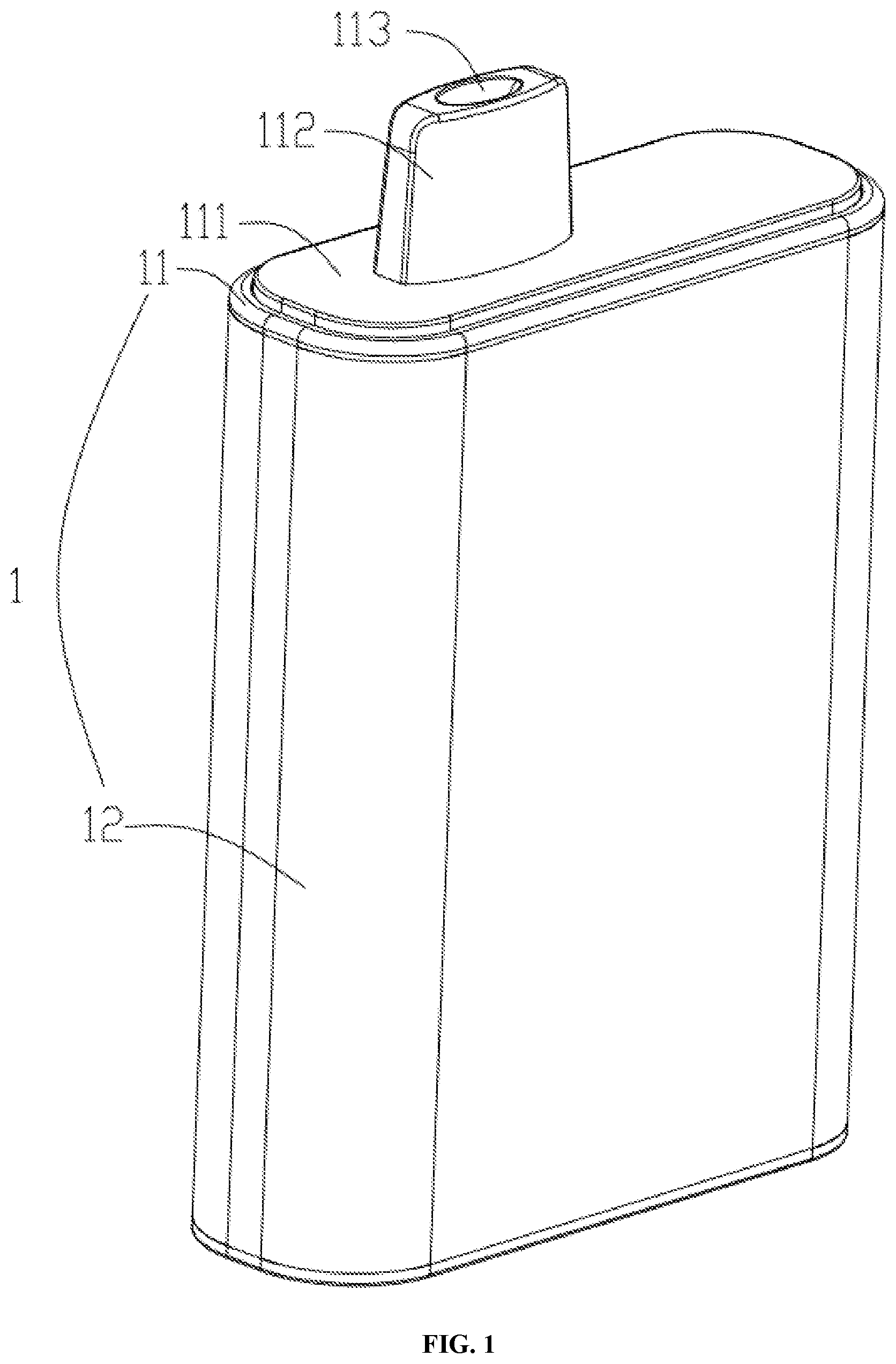 Patent US12137736 Figure 1 – Electronic cigarette having a plurality of e-liquid storage bins