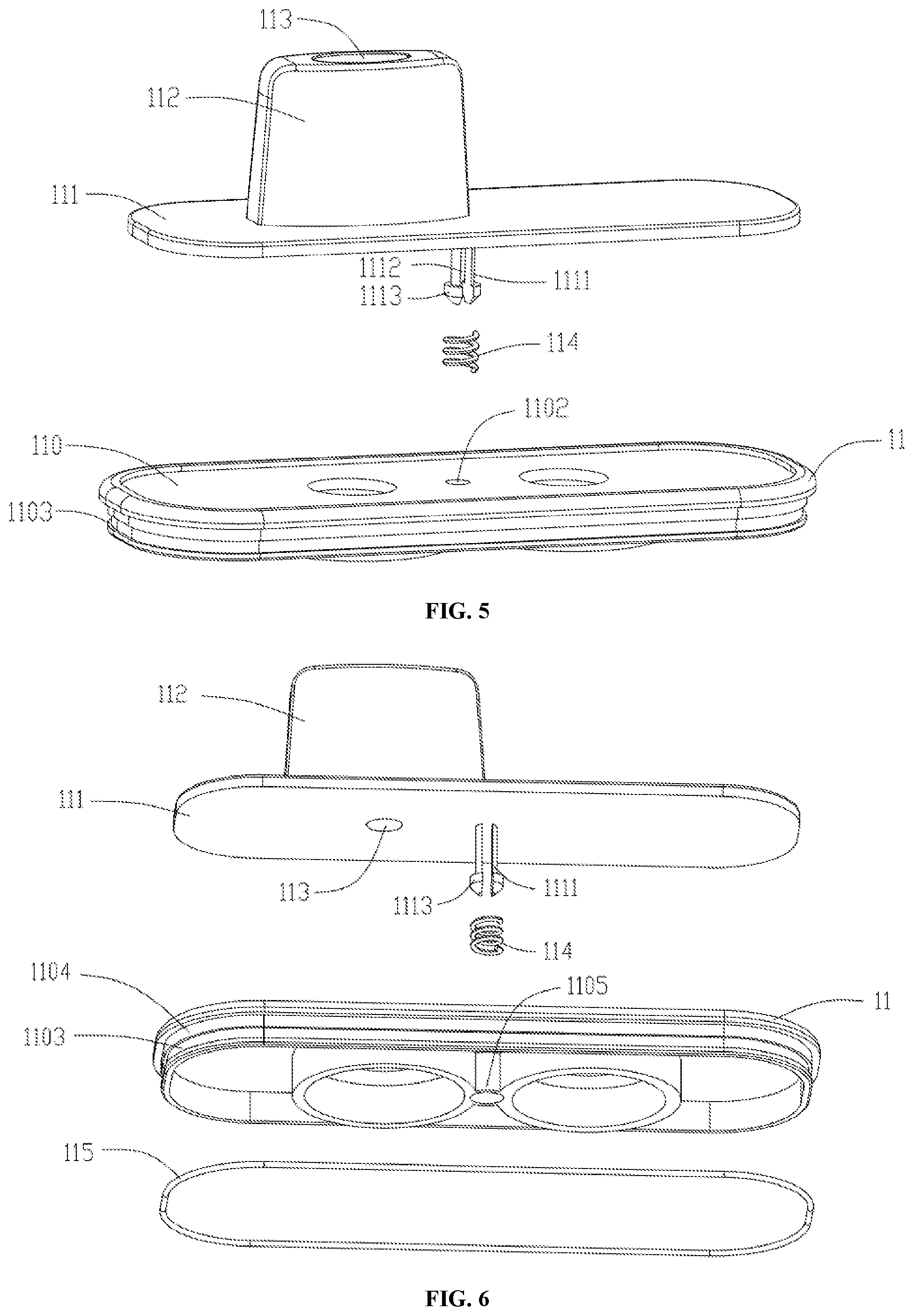 Patent US12137736 Figure 5 – Electronic cigarette having a plurality of e-liquid storage bins