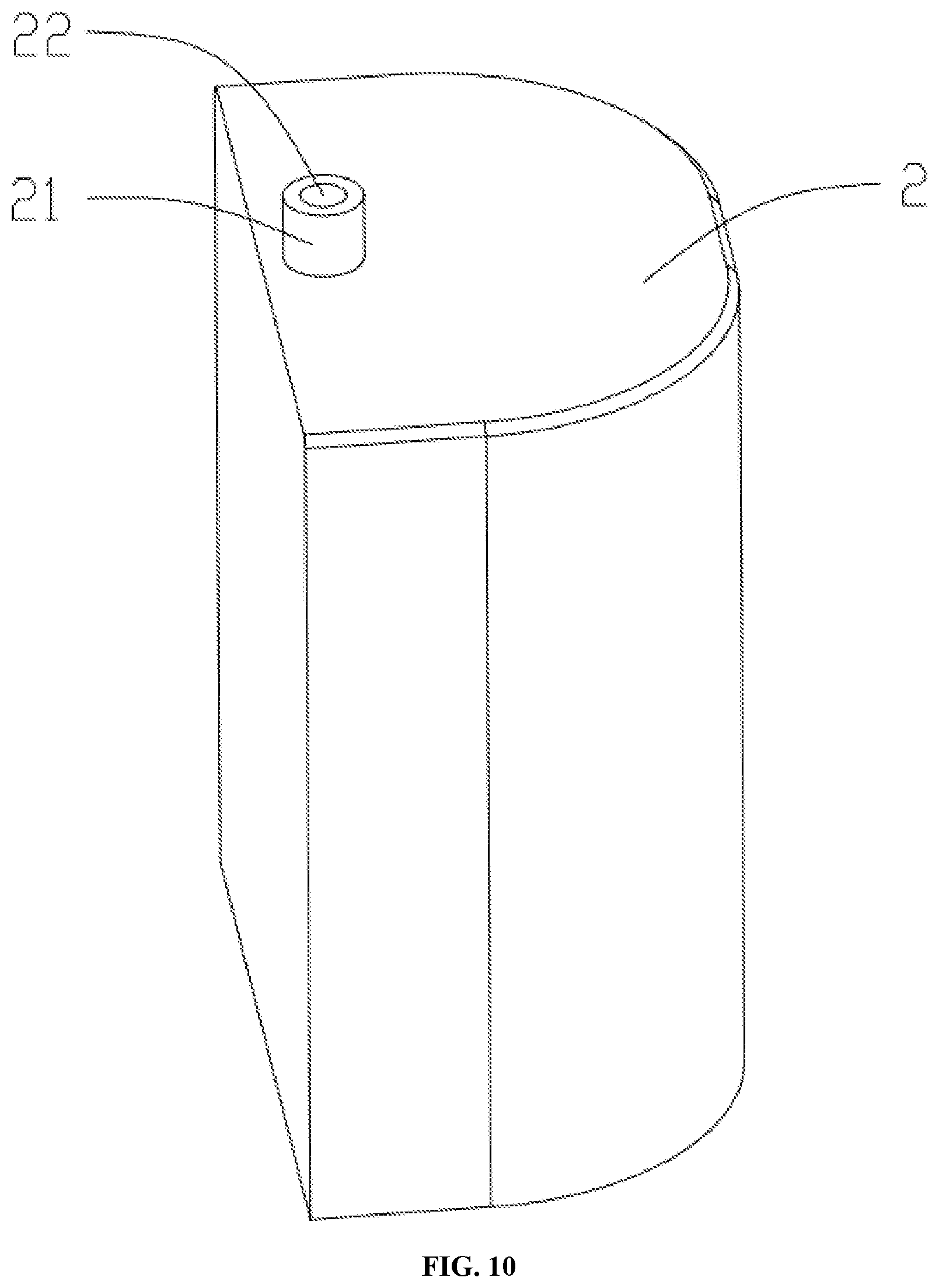 Patent US12137736 Figure 8 – Electronic cigarette having a plurality of e-liquid storage bins