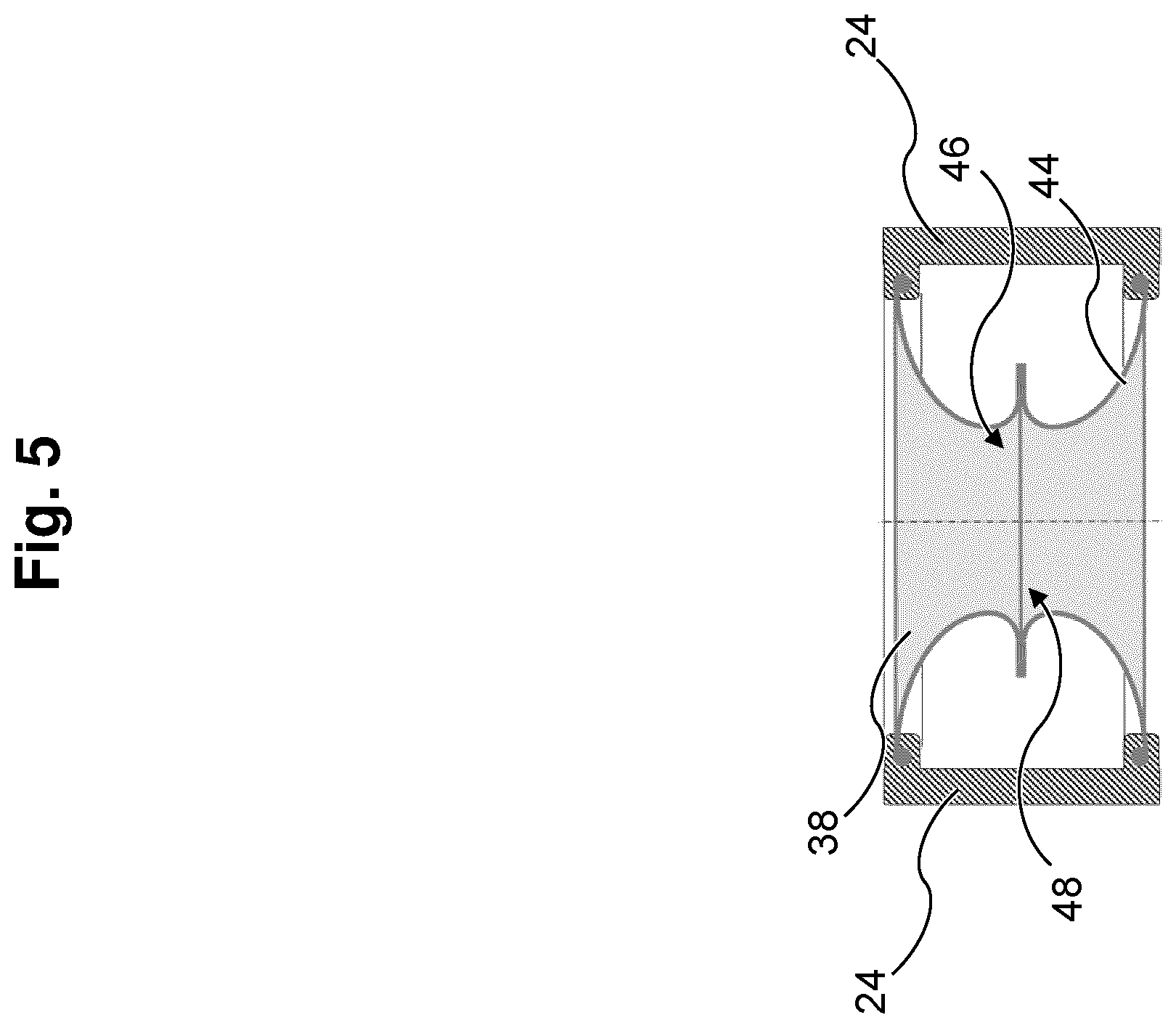Patent US12137737 Figure 5 – Resilient sealing element for aerosol-generating device
