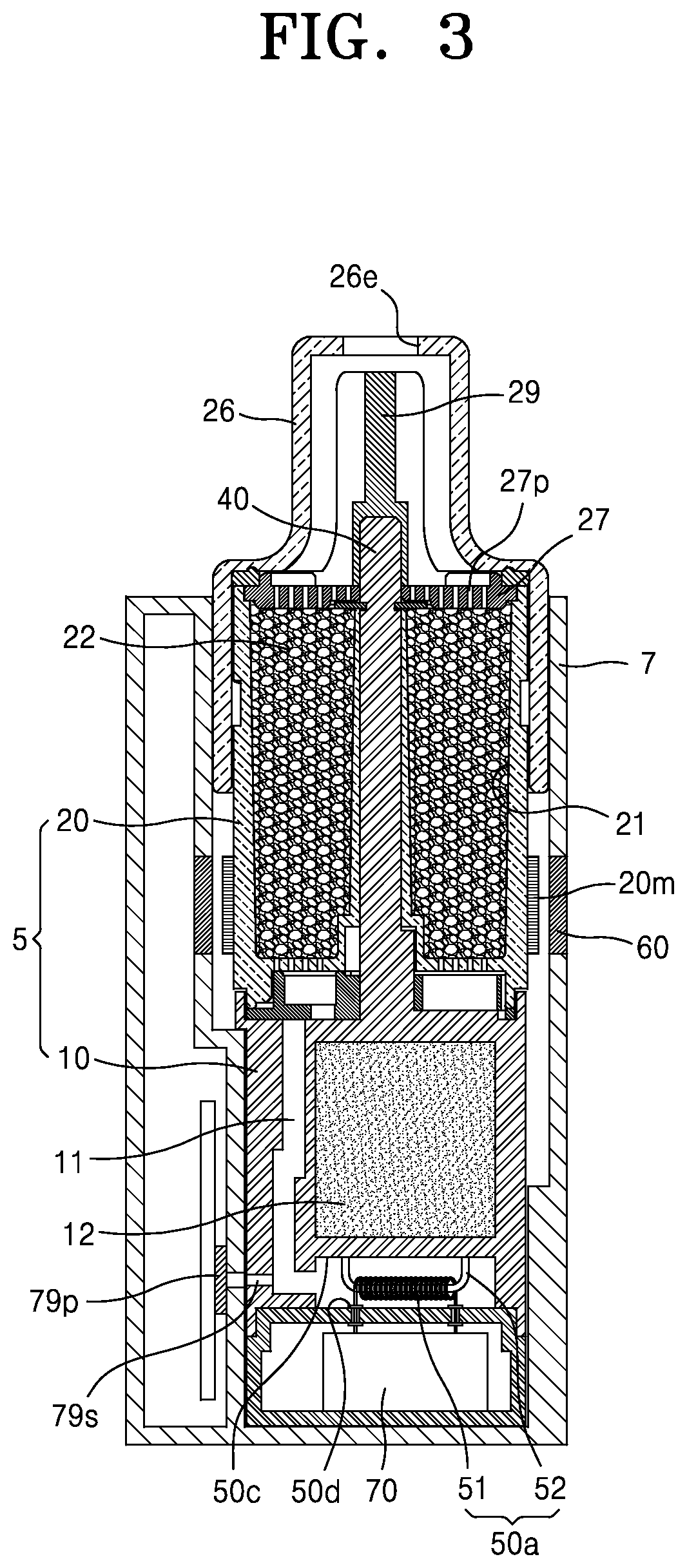 Patent US12137738 Figure 3 – Aerosol generating device with movably coupled cartridges