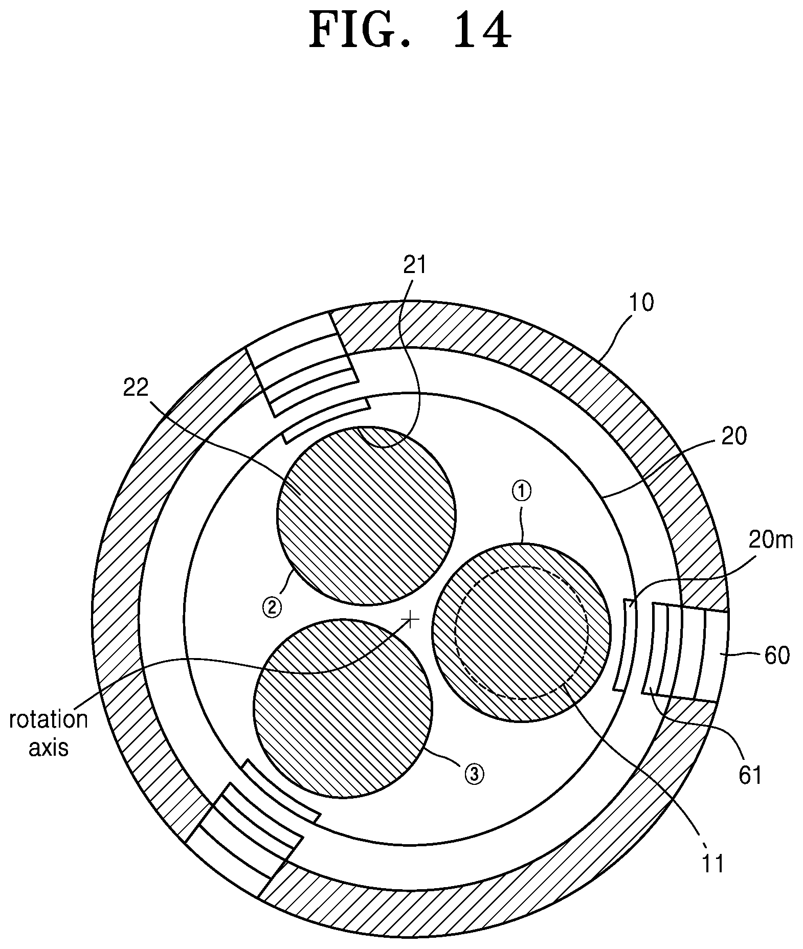 Patent US12137738 Figure 14 – Aerosol generating device with movably coupled cartridges