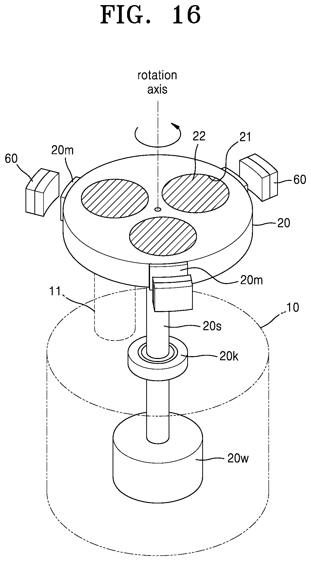 Patent US12137738 Figure 16 – Aerosol generating device with movably coupled cartridges