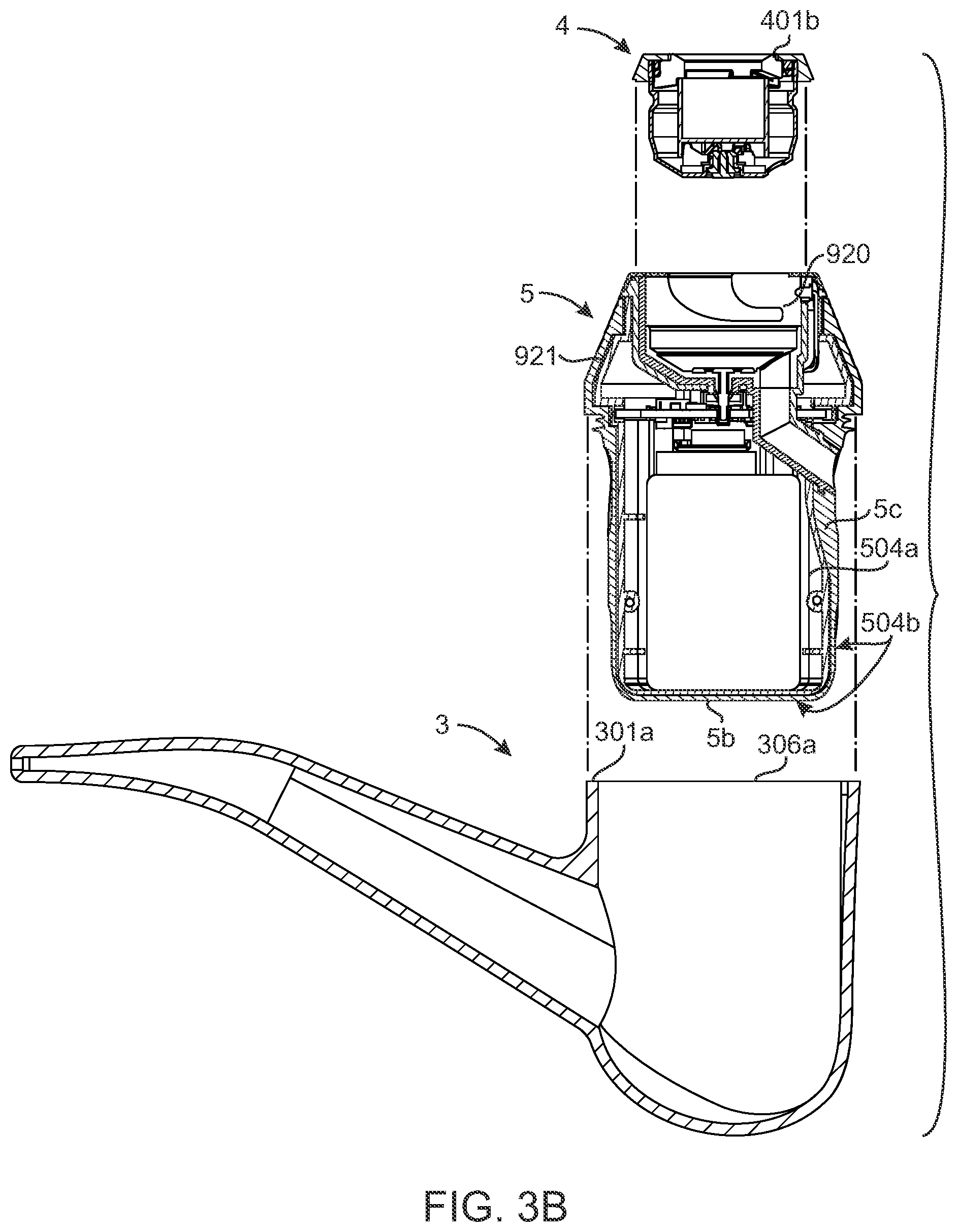 Patent US12137742 Figure 4 – Portable vaporization module, device, container, and methods