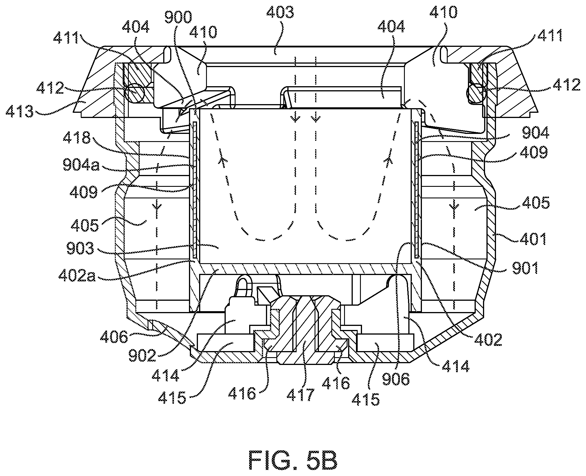 Patent US12137742 Figure 7 – Portable vaporization module, device, container, and methods