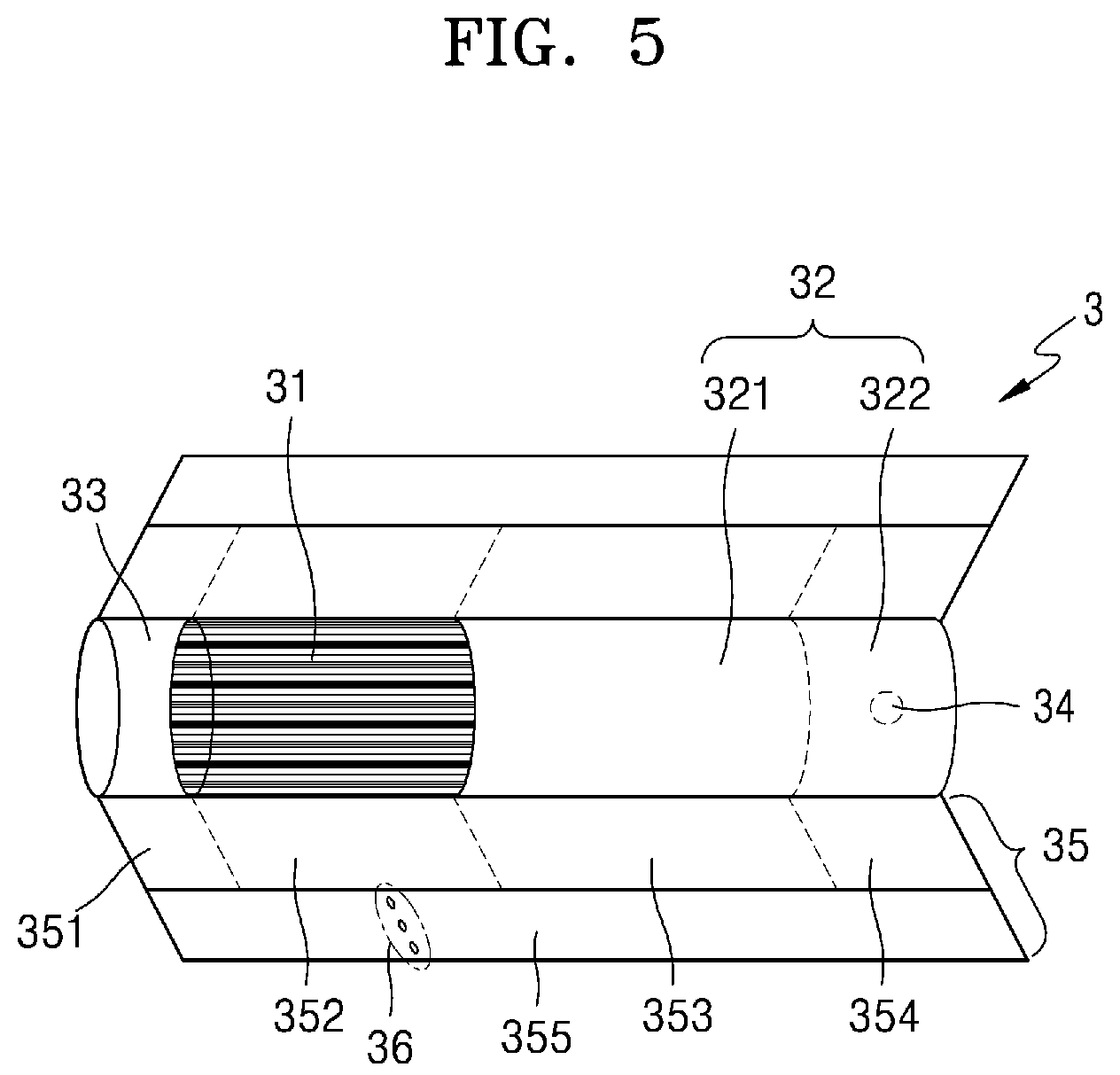 Patent US12137743 Figure 5 – Aerosol generating apparatus using induction heating method and aerosol generating method using induction heating method