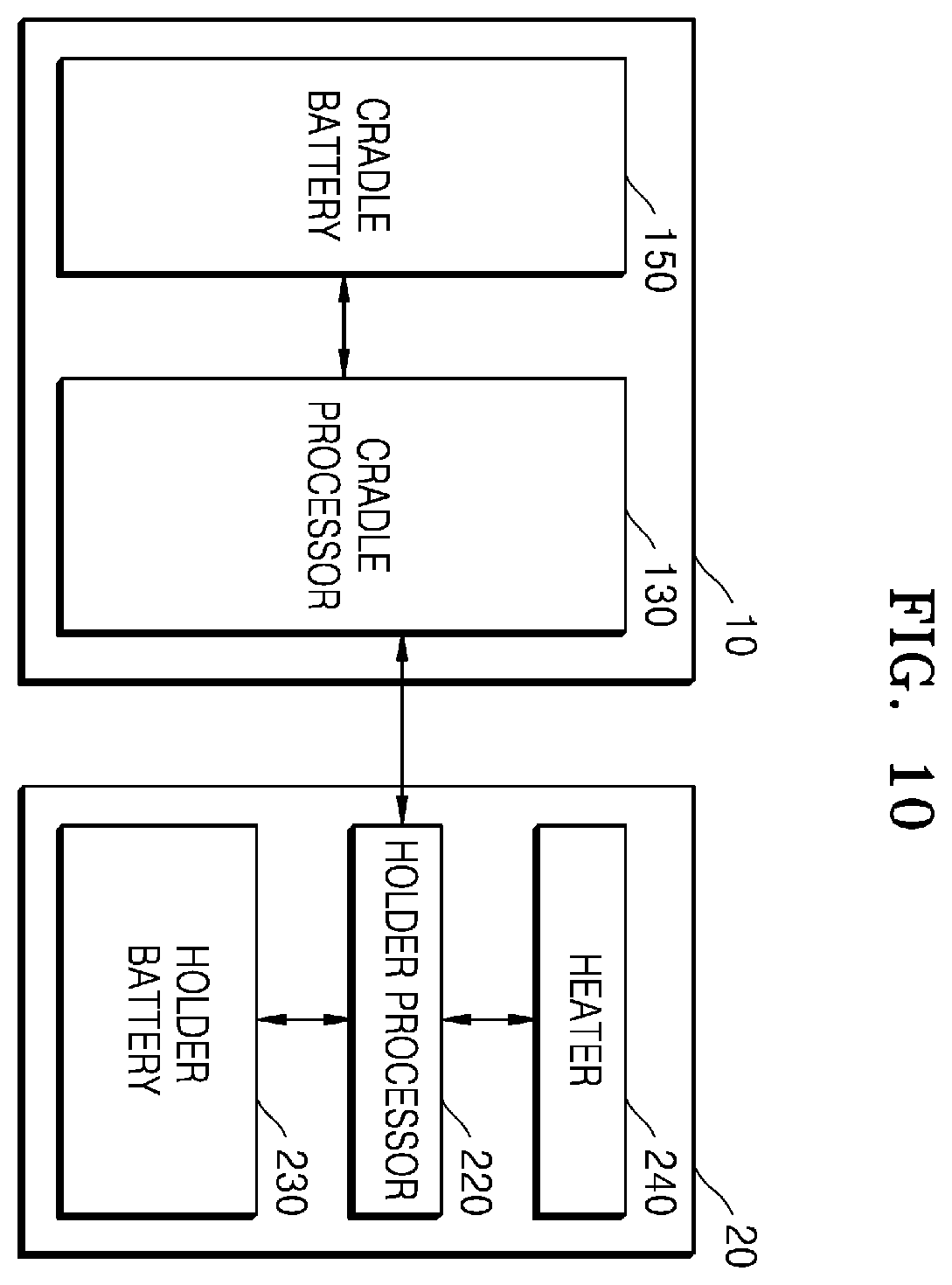 Patent US12137750 Figure 13 – Aerosol generating system including a cradle and a holder, and a cradle thereof