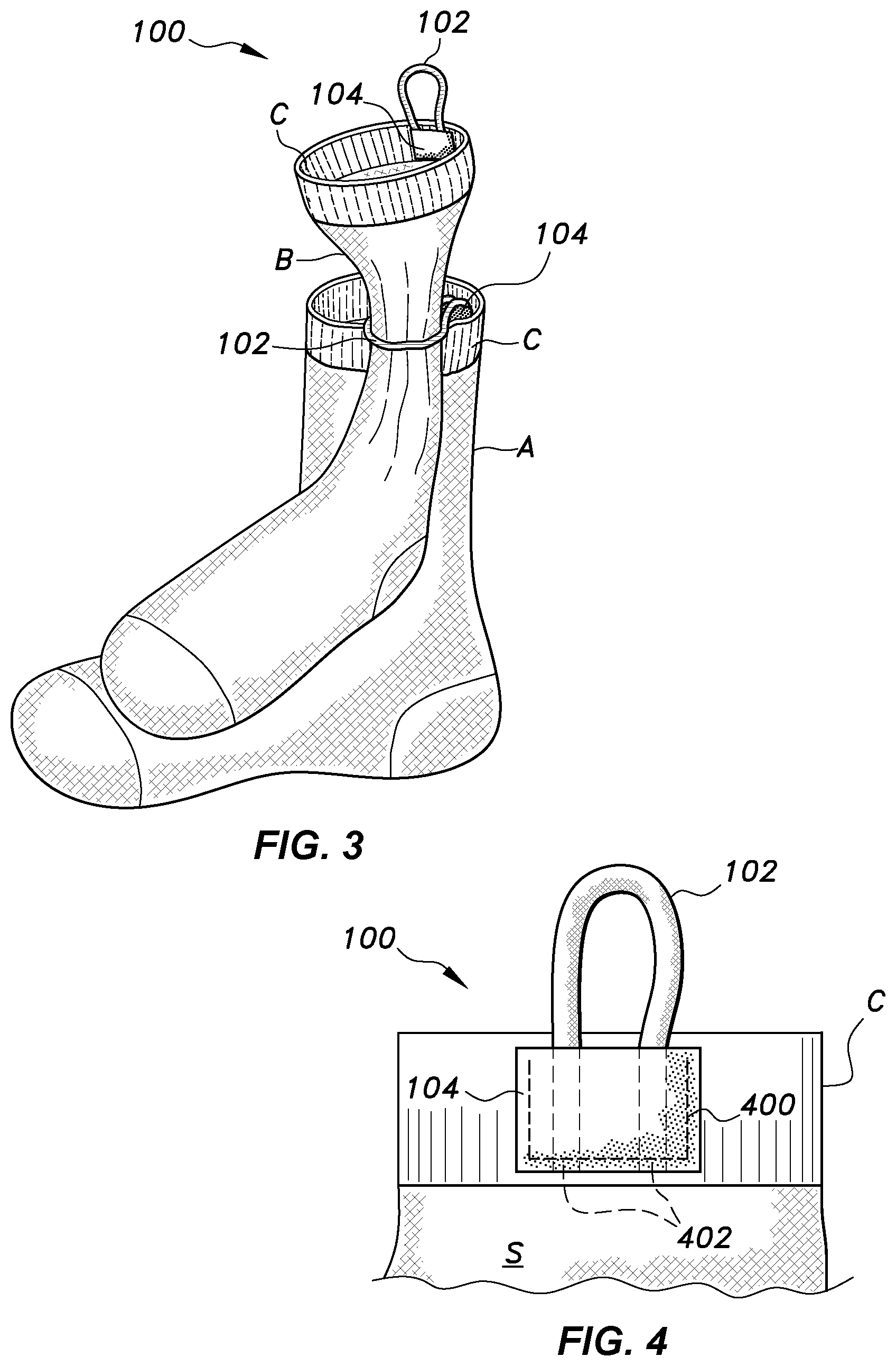 Patent US12137752 Figure 2 – Sock pairing system