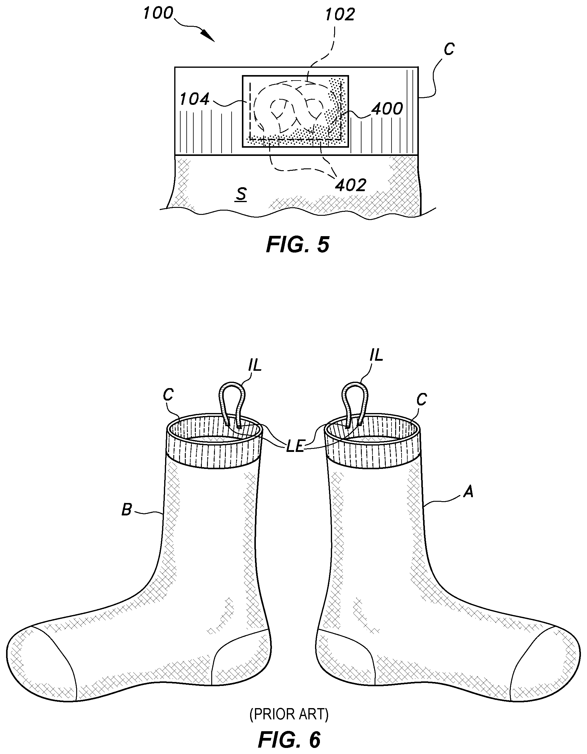 Patent US12137752 Figure 3 – Sock pairing system