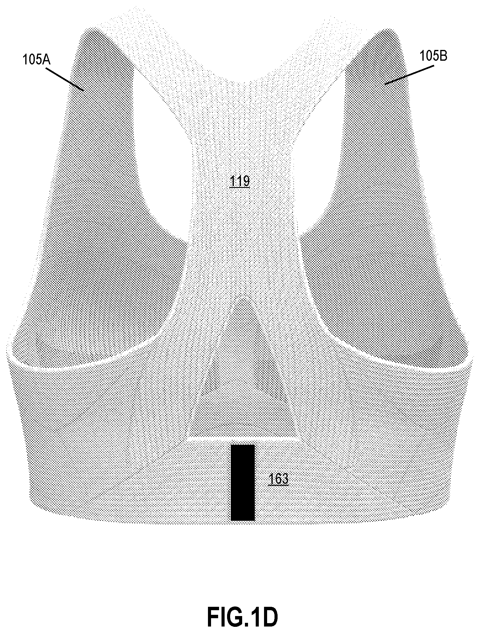 Patent US12137753 Figure 3 – Athletic bra