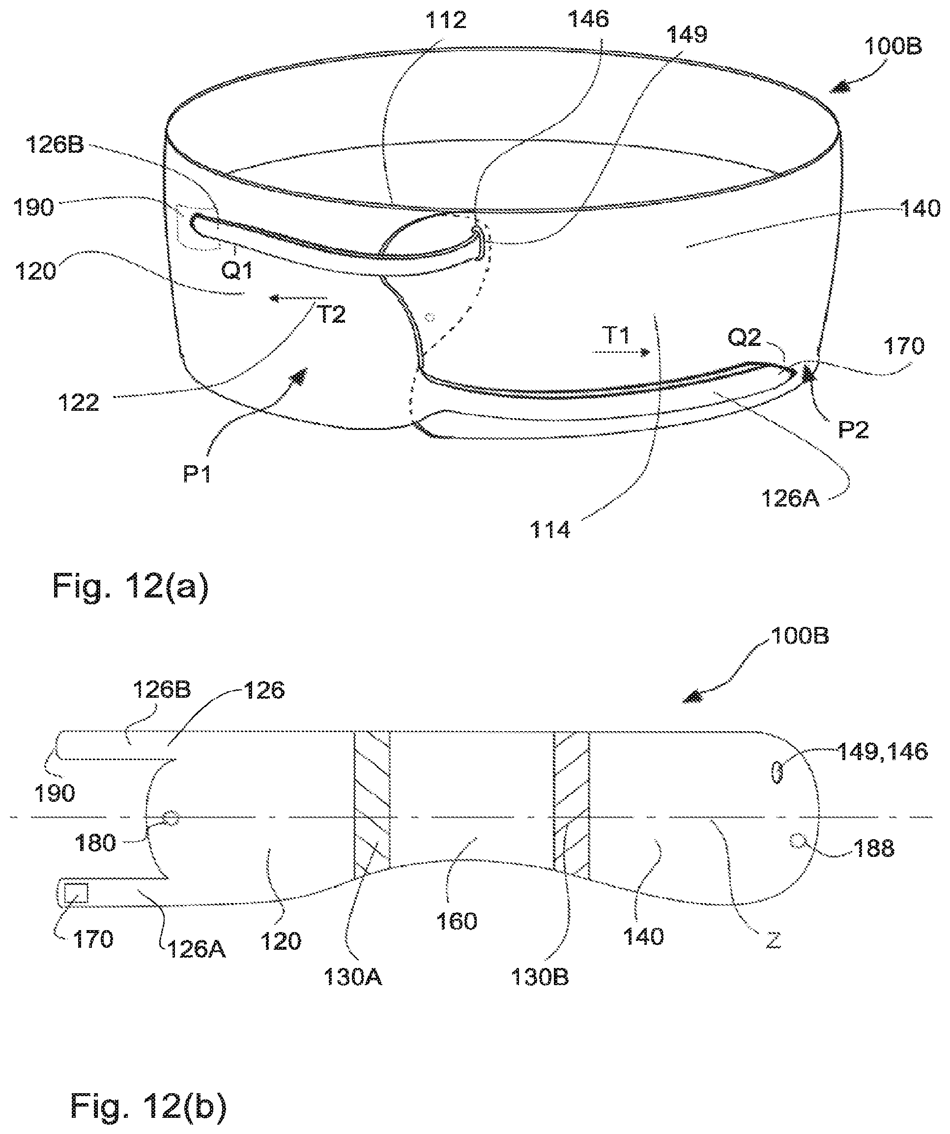 Patent US12137754 Figure 14 – Support for body portion