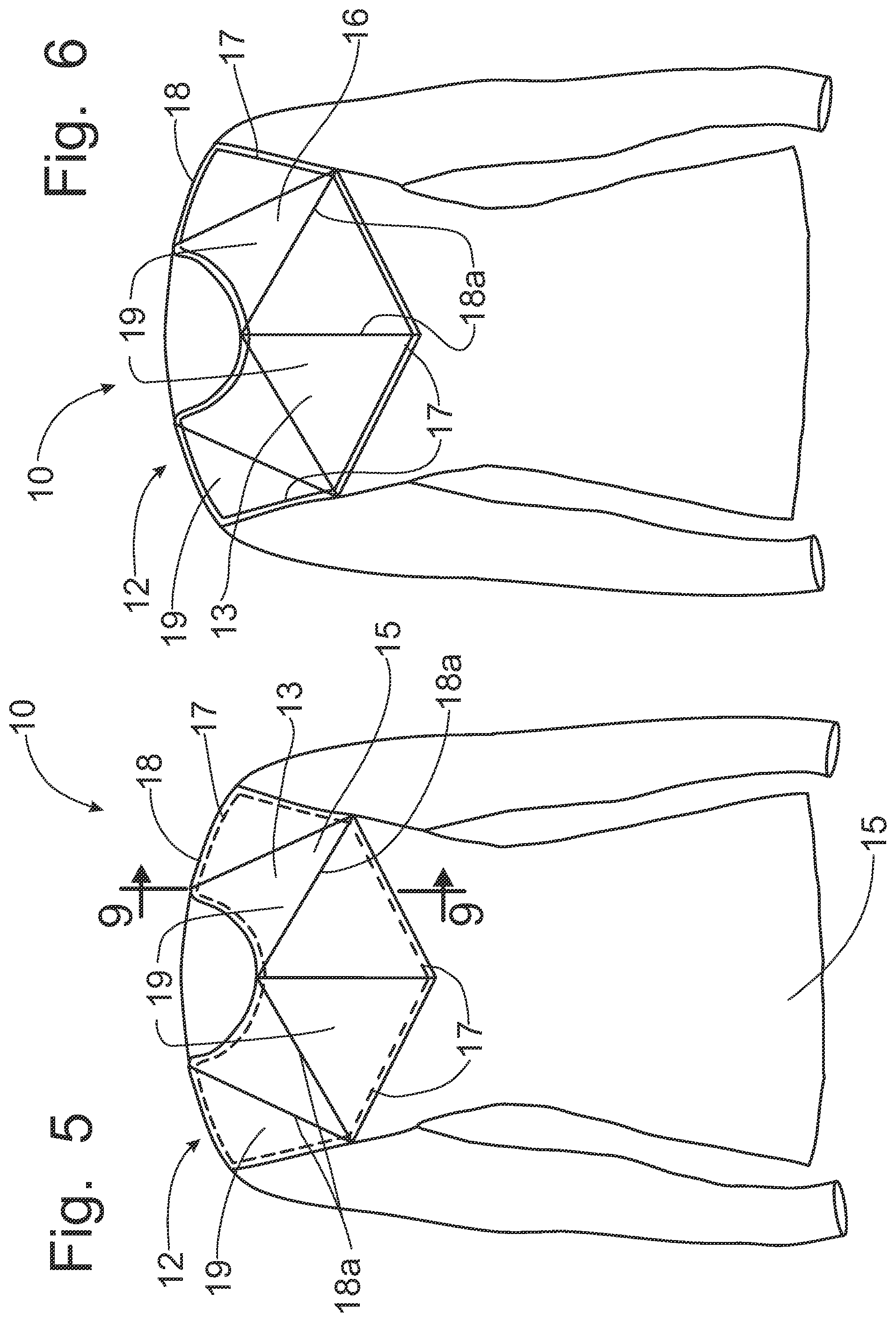 Patent US12137757 Figure 3 – Shirt with padded upper torso