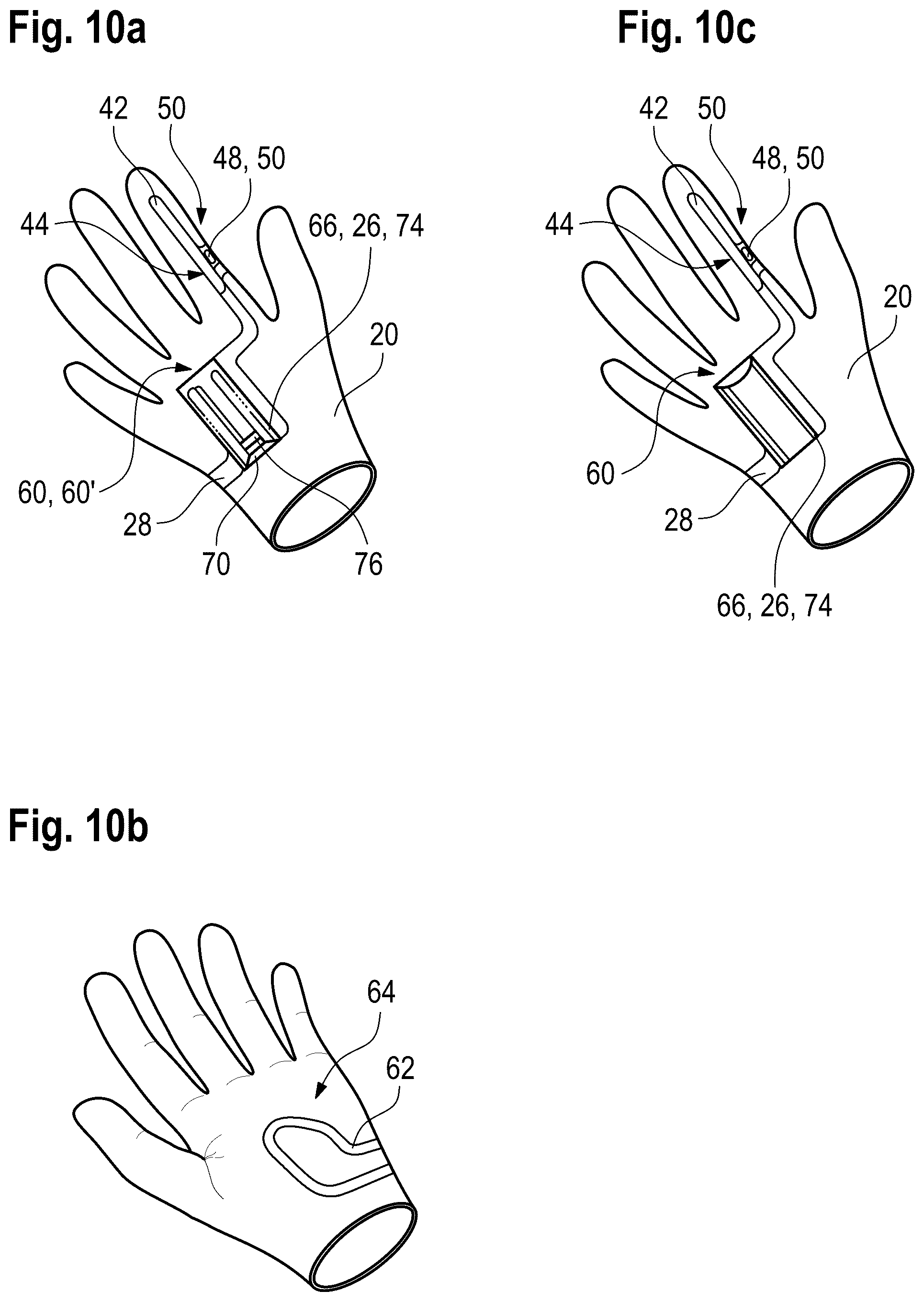 Patent US12137759 Figure 6 – Hand-worn workwear unit for scanning barcodes