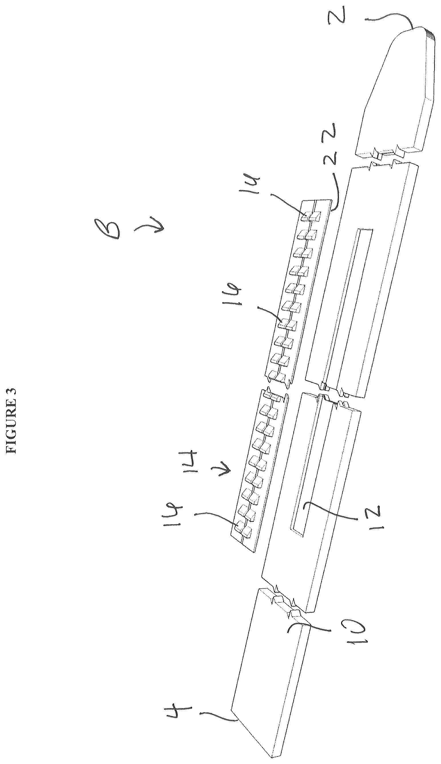 Patent US12137761 Figure 3 – Belt including a belt strap free of through holes configured to prevent inadvertent disengagement from a belt buckle