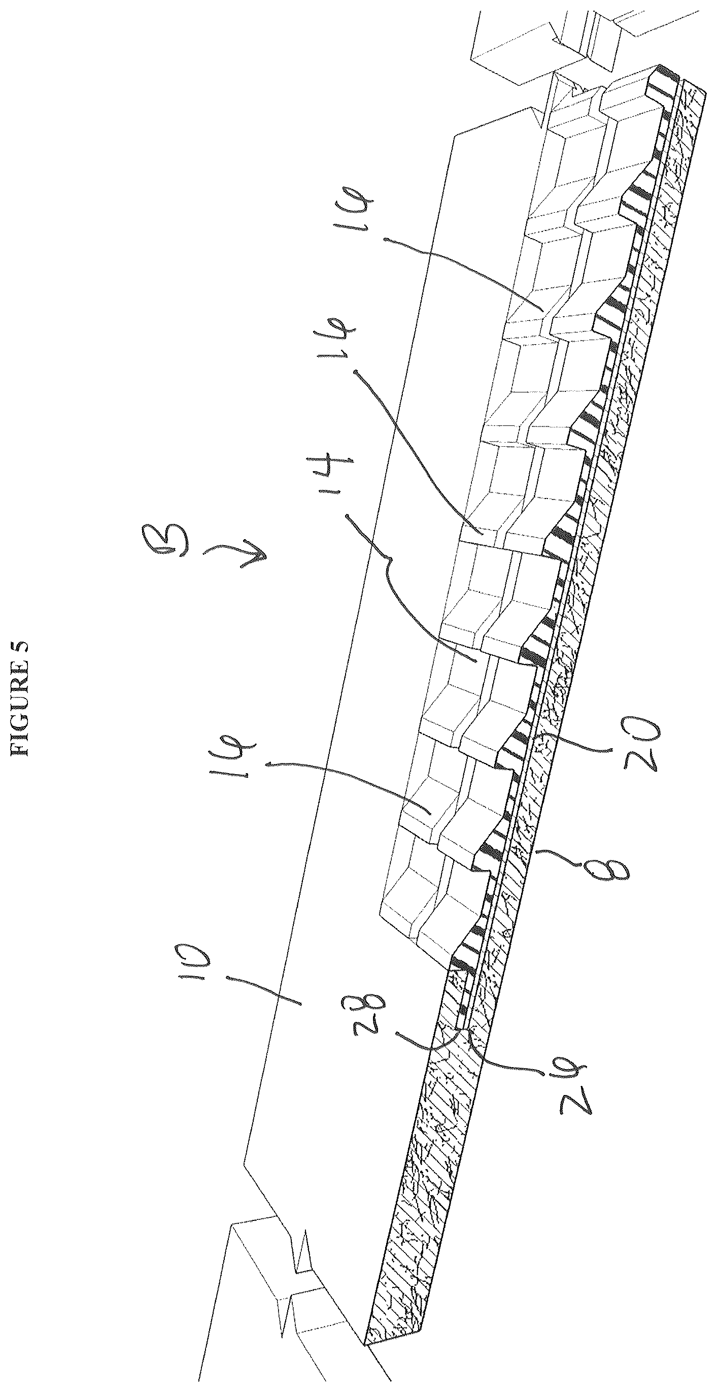 Patent US12137761 Figure 6 – Belt including a belt strap free of through holes configured to prevent inadvertent disengagement from a belt buckle