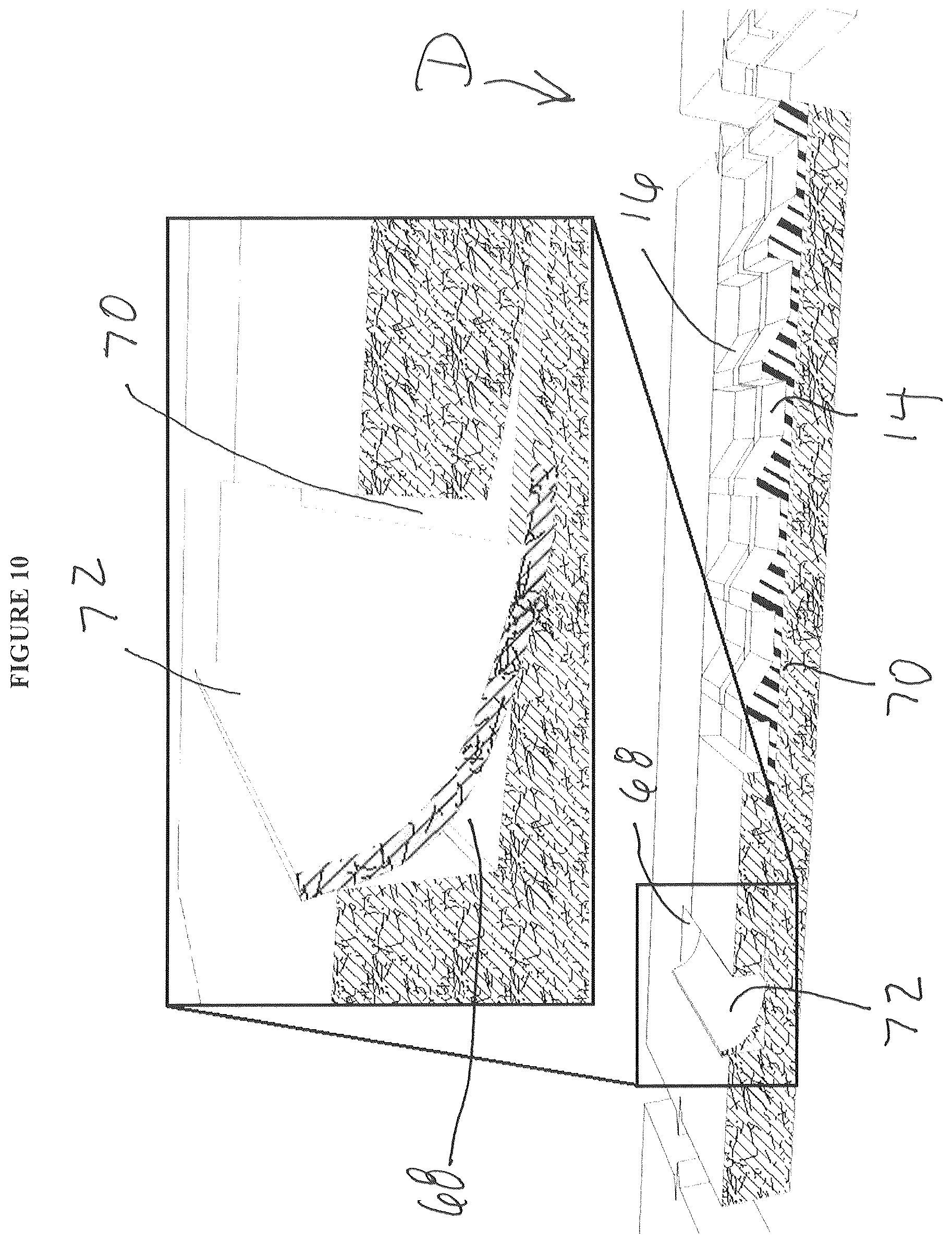 Patent US12137761 Figure 10 – Belt including a belt strap free of through holes configured to prevent inadvertent disengagement from a belt buckle