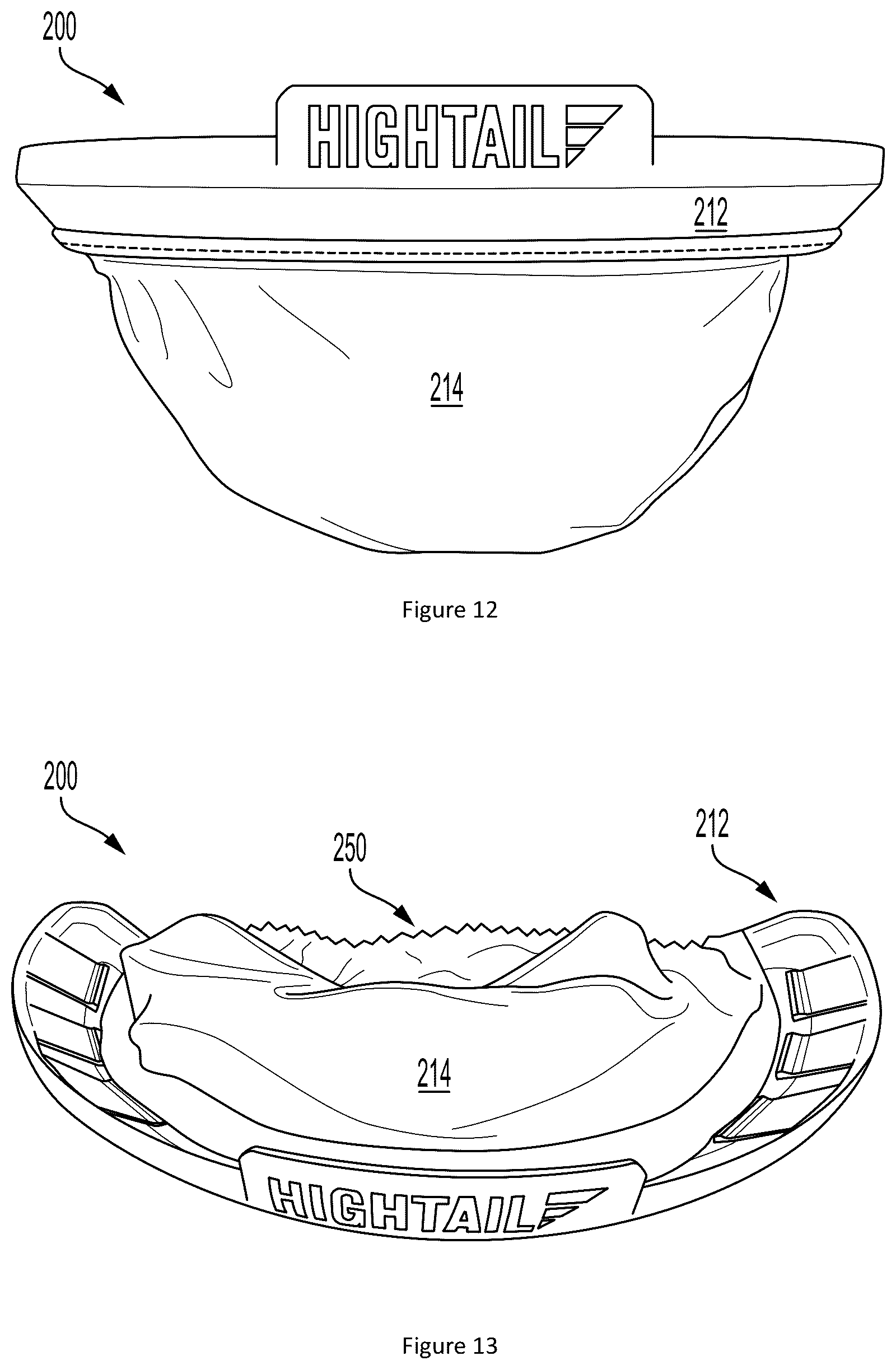Patent US12137763 Figure 7 – Hair retainer for a helmet