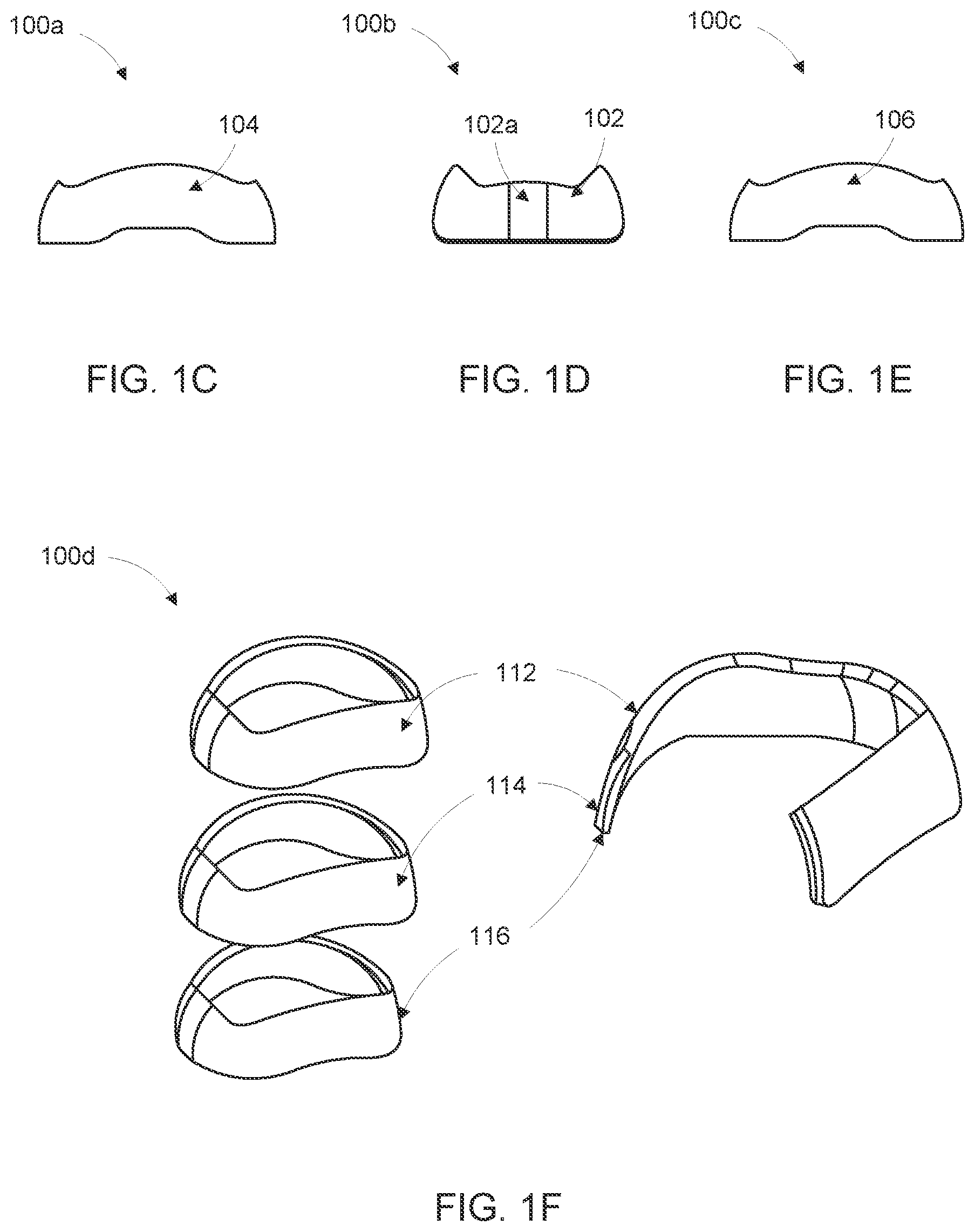 Patent US12137764 Figure 2 – Protective band for ballistic helmets