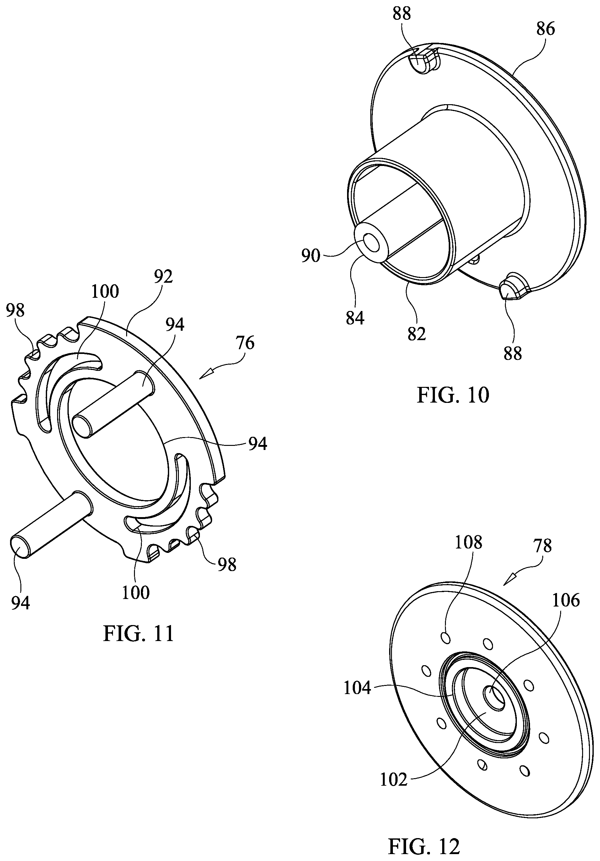 Patent US12137766 Figure 10 – Helmet with adjustable rear hair support