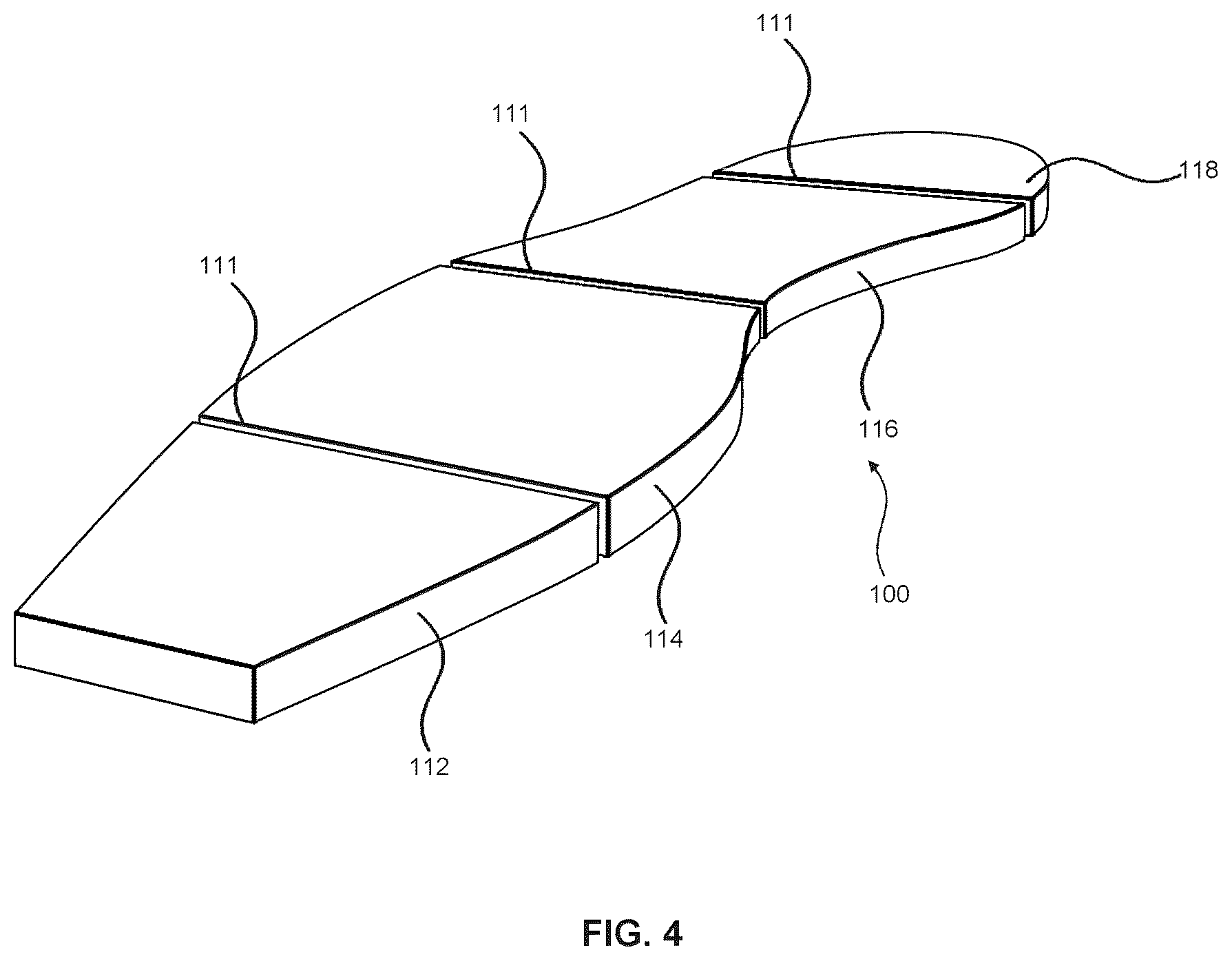 Patent US12137767 Figure 4 – Layered foam sole for an article of footwear