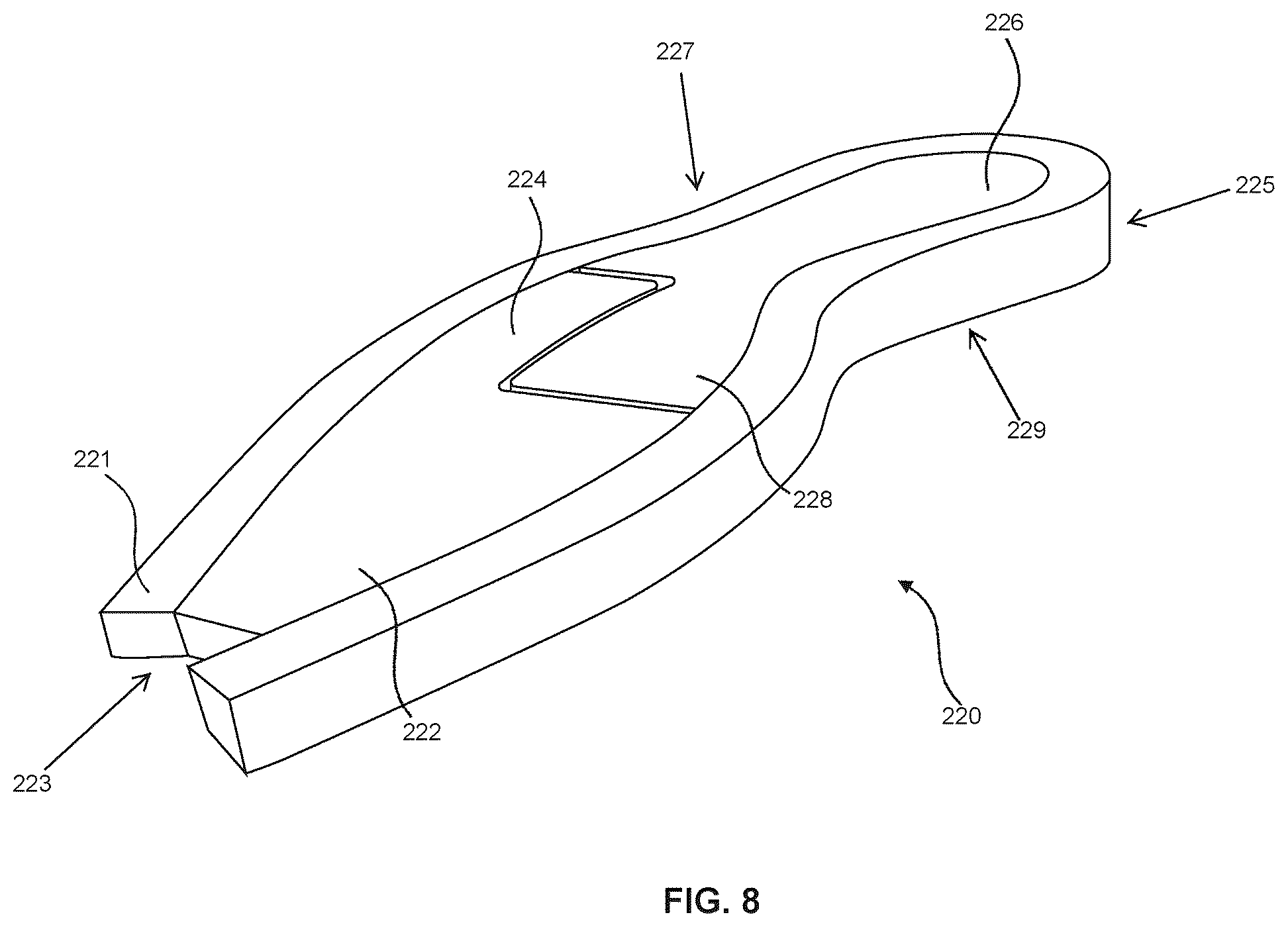 Patent US12137767 Figure 8 – Layered foam sole for an article of footwear
