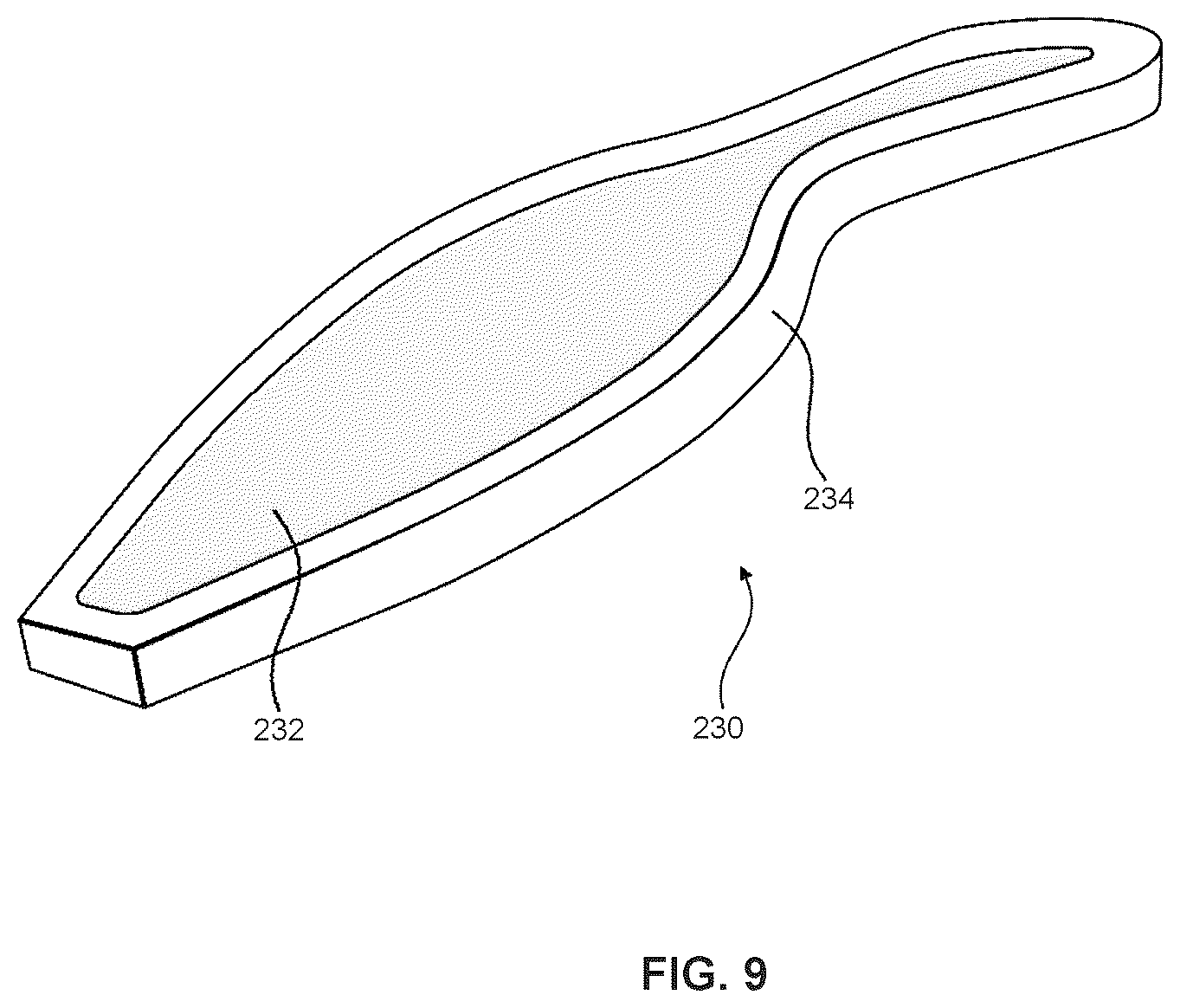 Patent US12137767 Figure 9 – Layered foam sole for an article of footwear