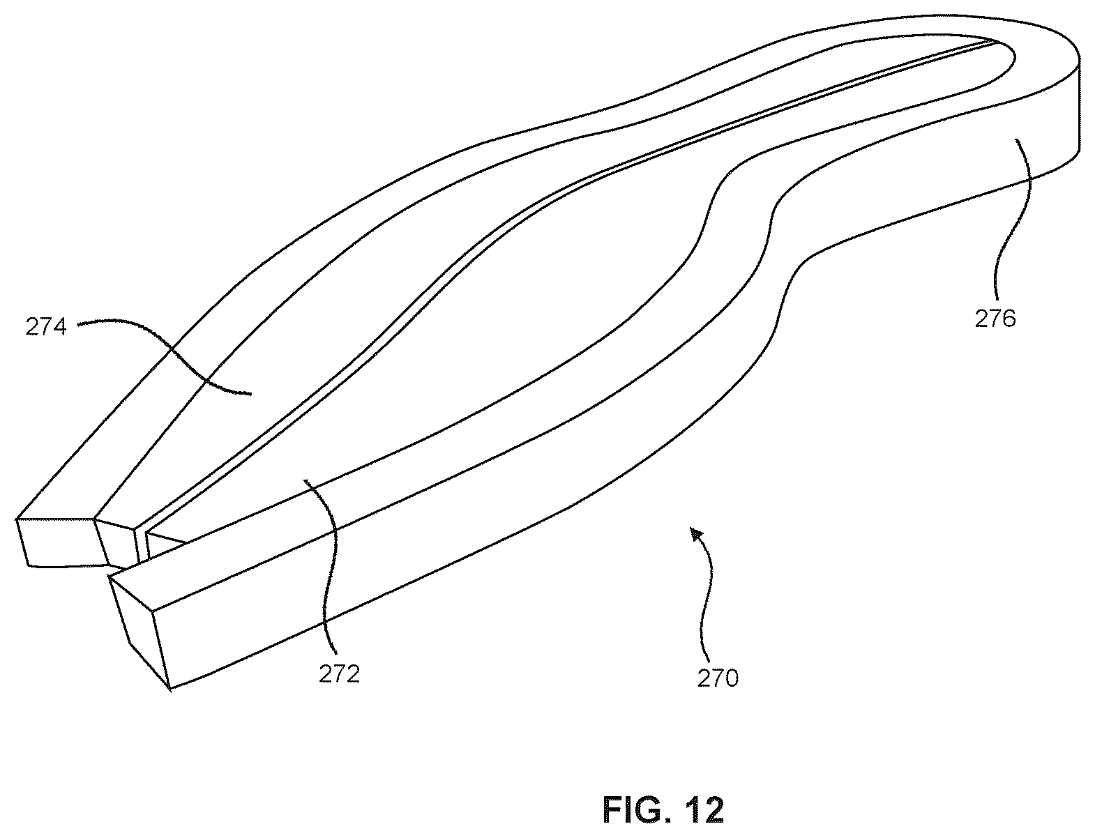 Patent US12137767 Figure 12 – Layered foam sole for an article of footwear
