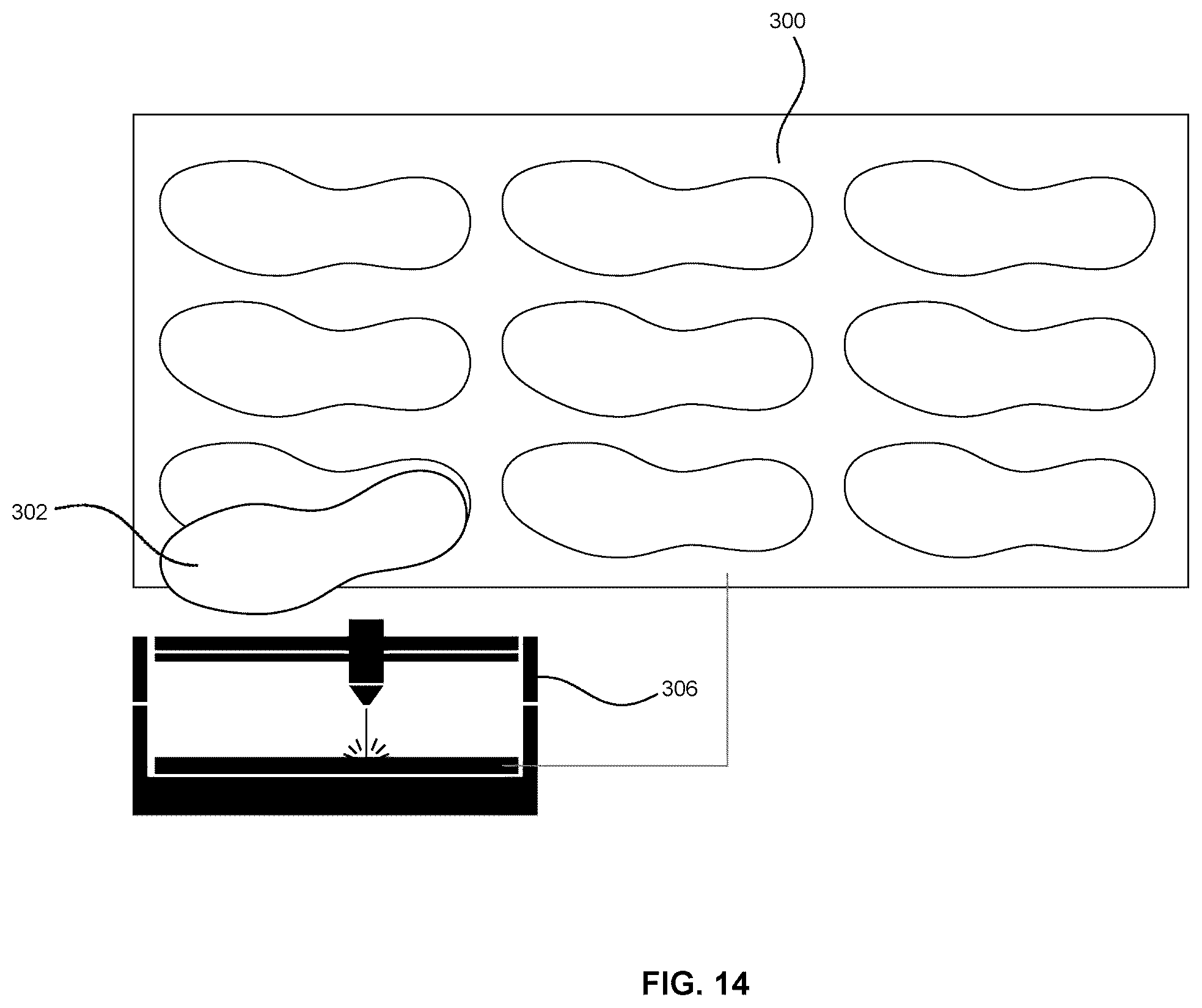 Patent US12137767 Figure 14 – Layered foam sole for an article of footwear