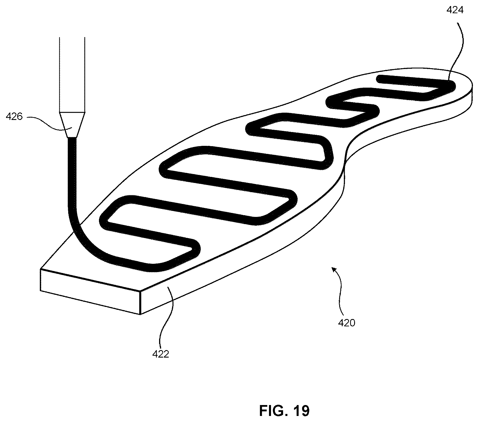 Patent US12137767 Figure 19 – Layered foam sole for an article of footwear