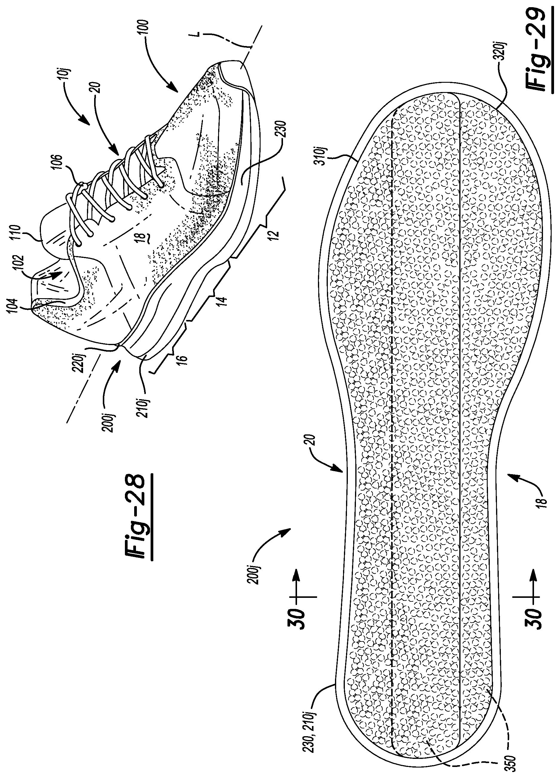 Patent US12137768 Figure 16 – Particulate foam stacked casings