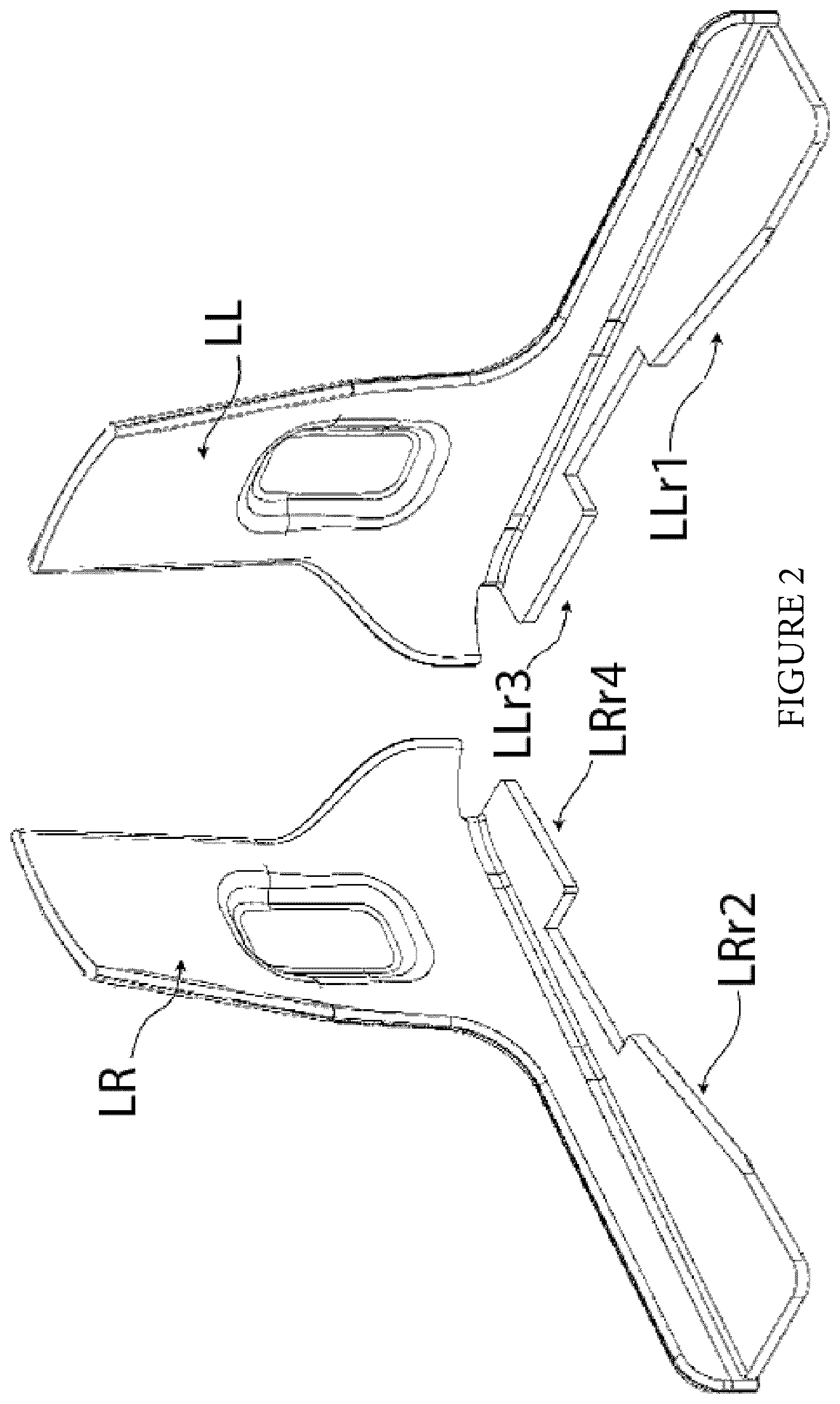Patent US12137770 Figure 2 – Width-and length-adjustable boot