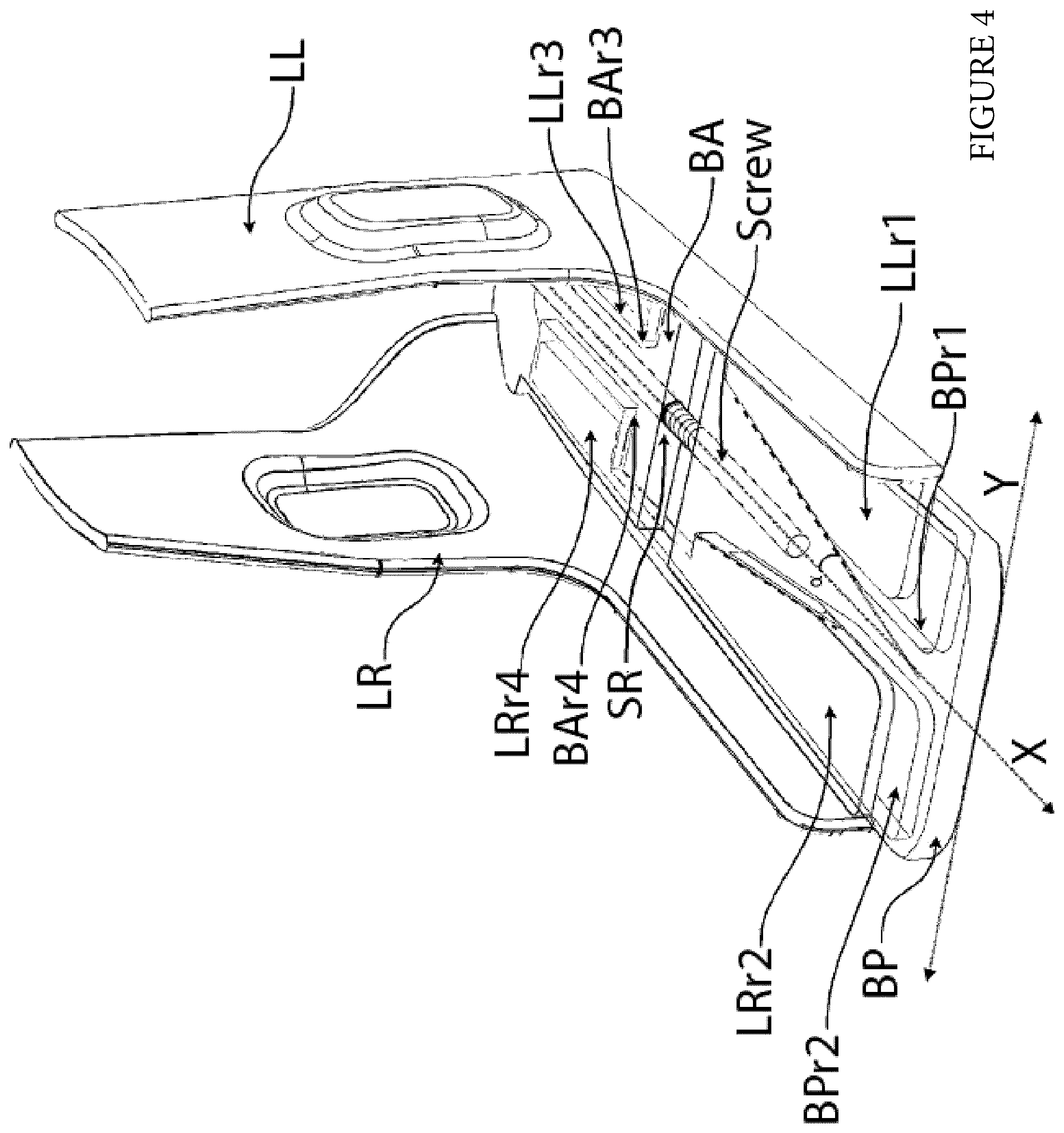 Patent US12137770 Figure 4 – Width-and length-adjustable boot