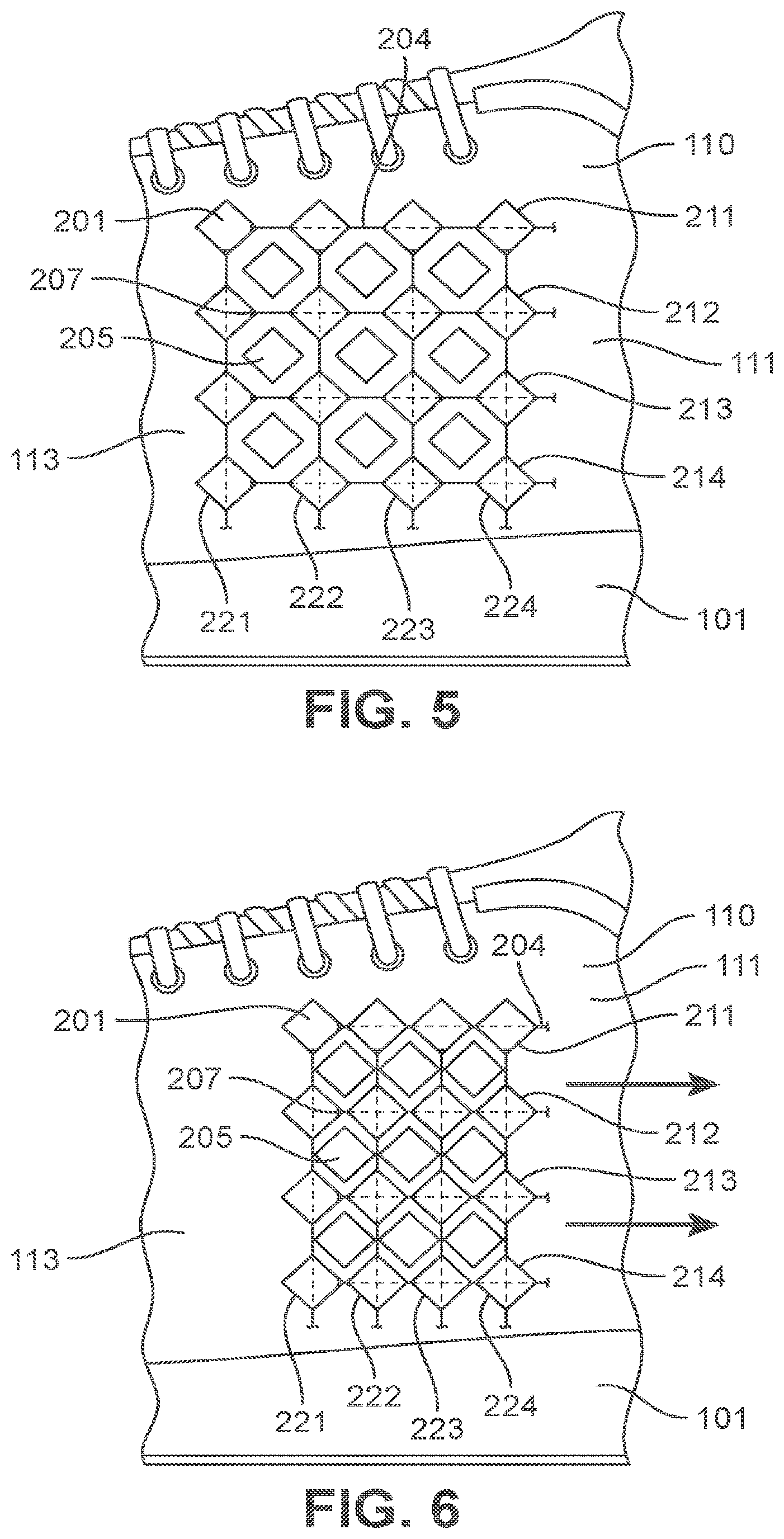 Patent US12137771 Figure 5 – Article of footwear with dynamic support