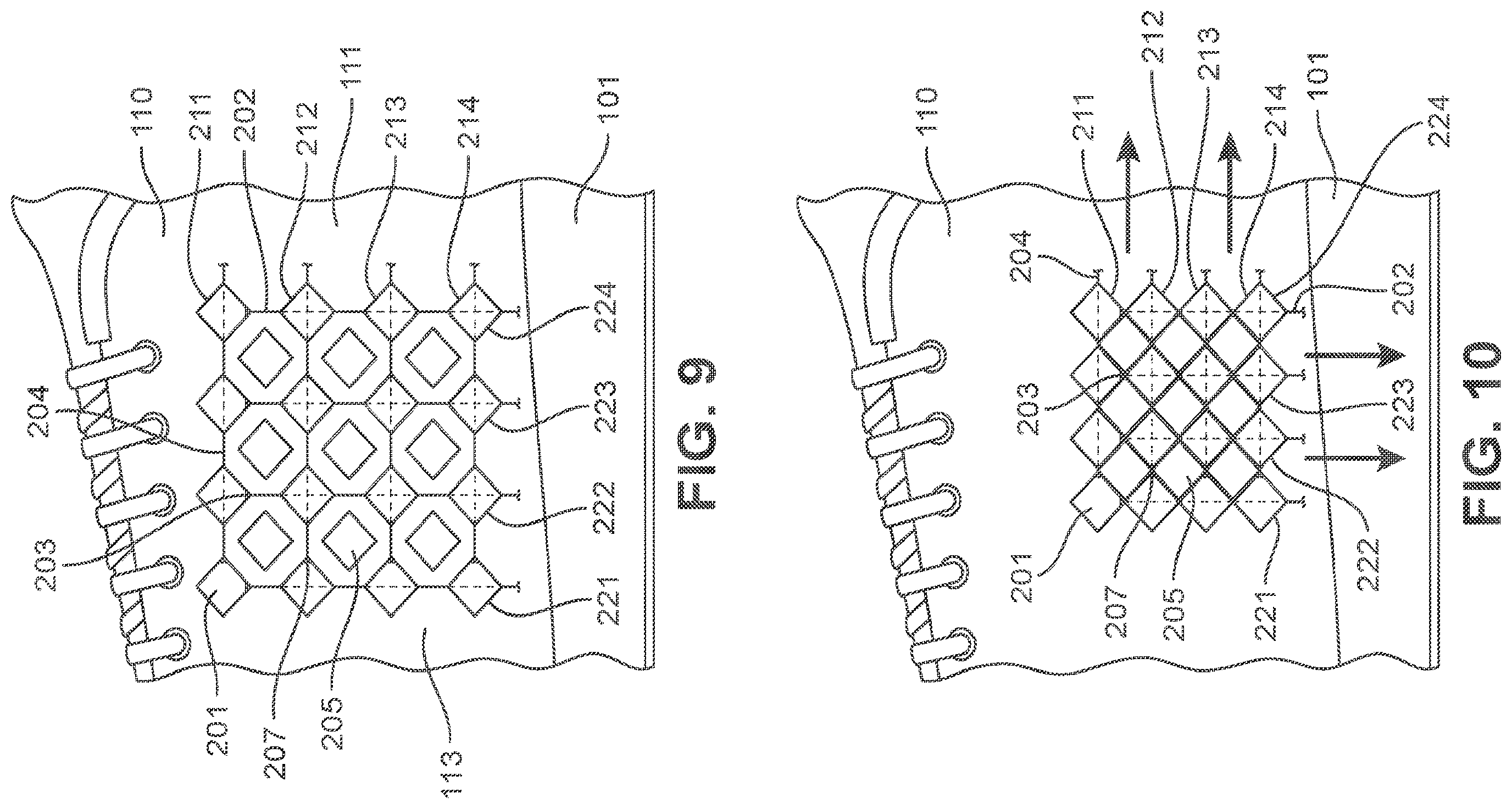 Patent US12137771 Figure 7 – Article of footwear with dynamic support