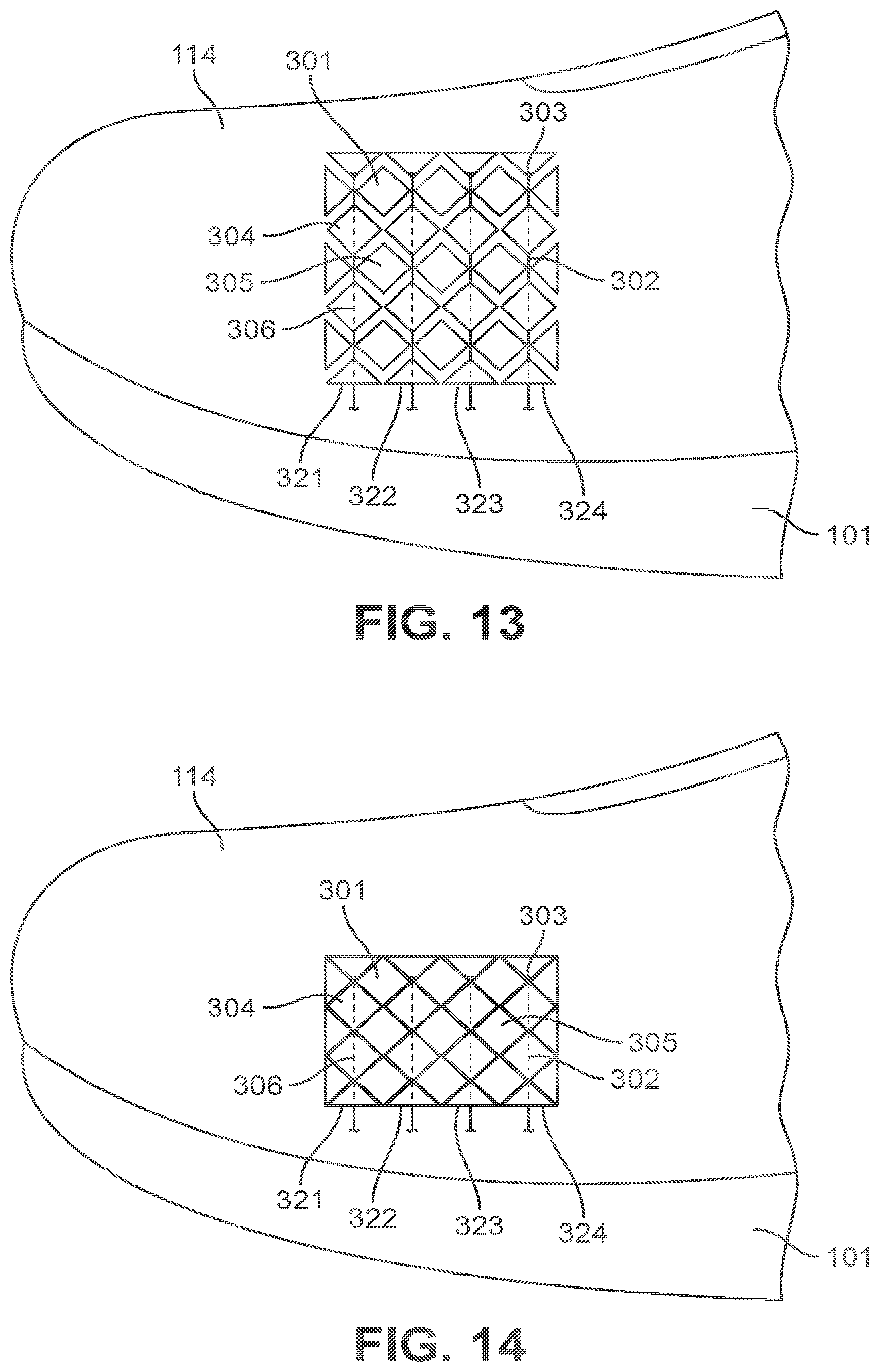 Patent US12137771 Figure 10 – Article of footwear with dynamic support