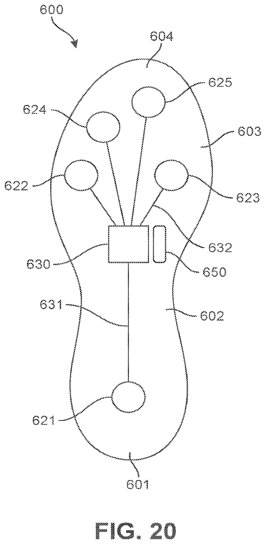 Patent US12137771 Figure 15 – Article of footwear with dynamic support