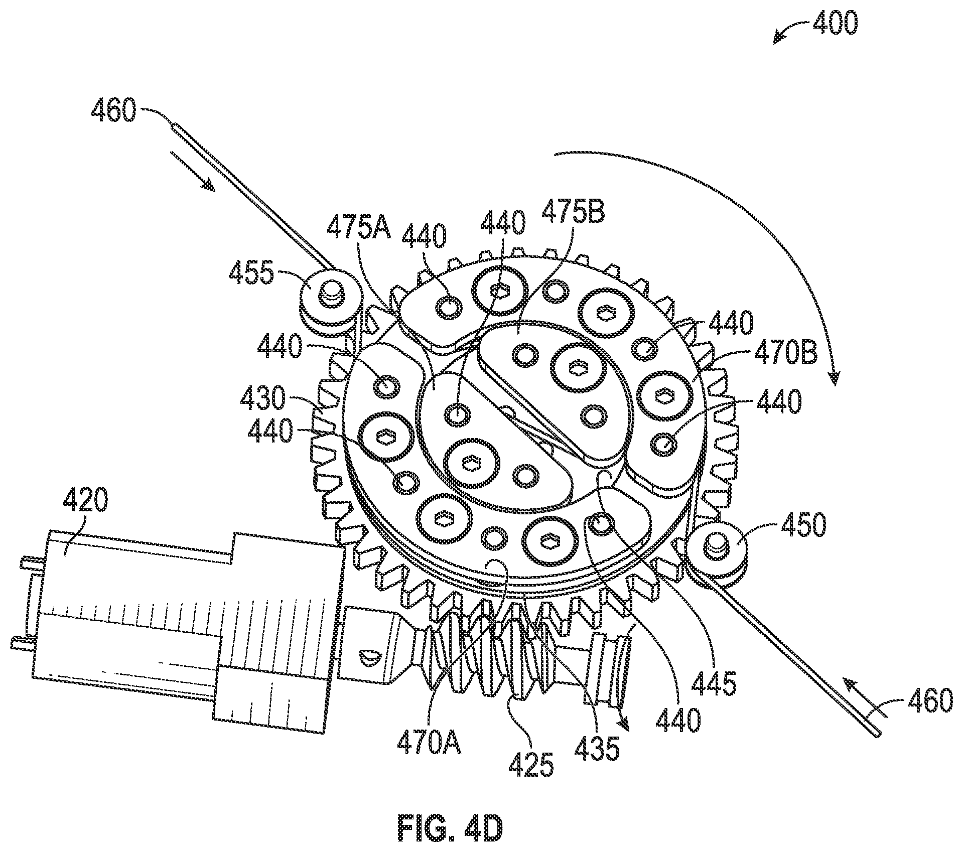 Patent US12137774 Figure 7 – Automated footwear lacing systems, devices, and techniques