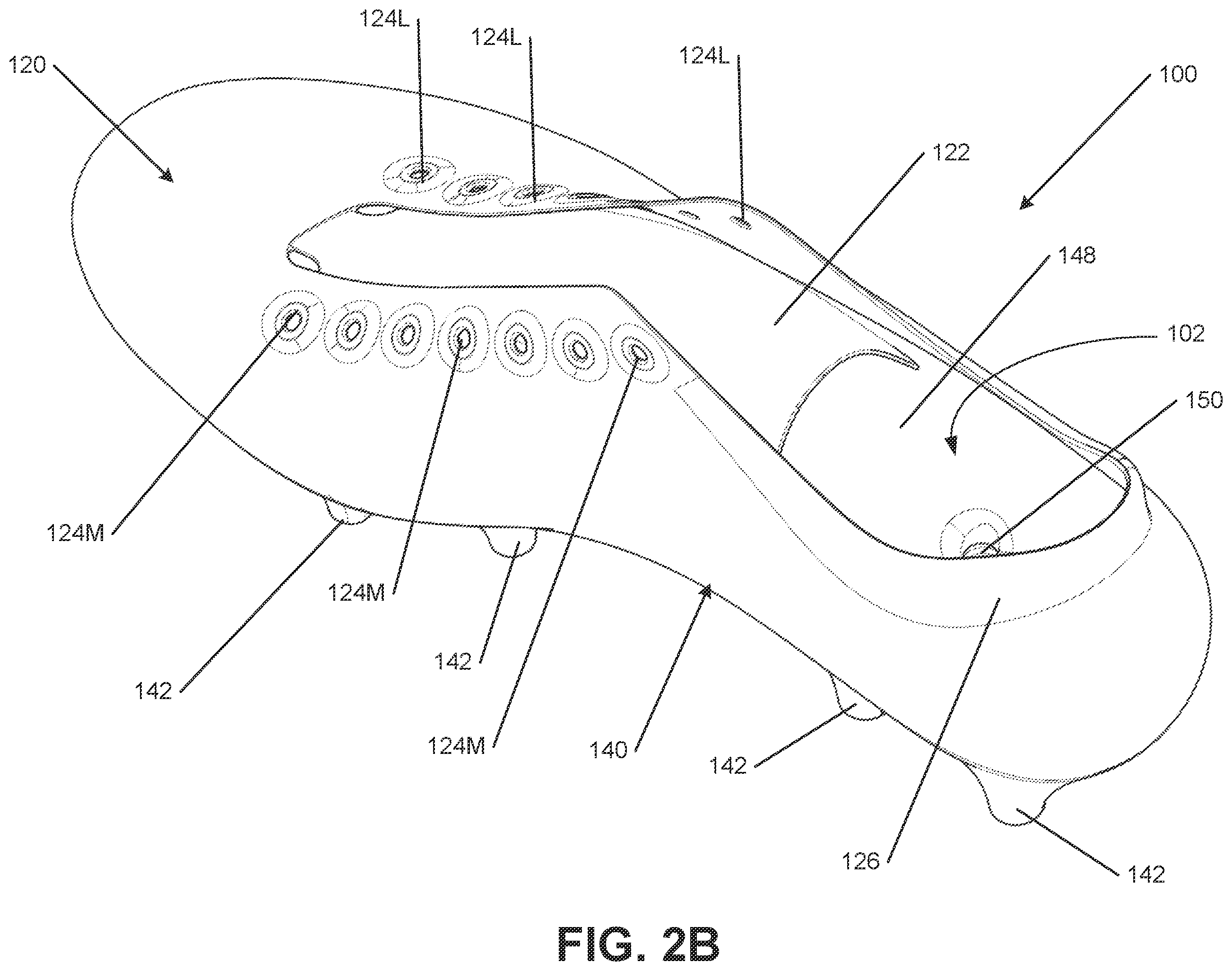 Patent US12137775 Figure 3 – Sole structures and articles of footwear having separate outsole and midsole components