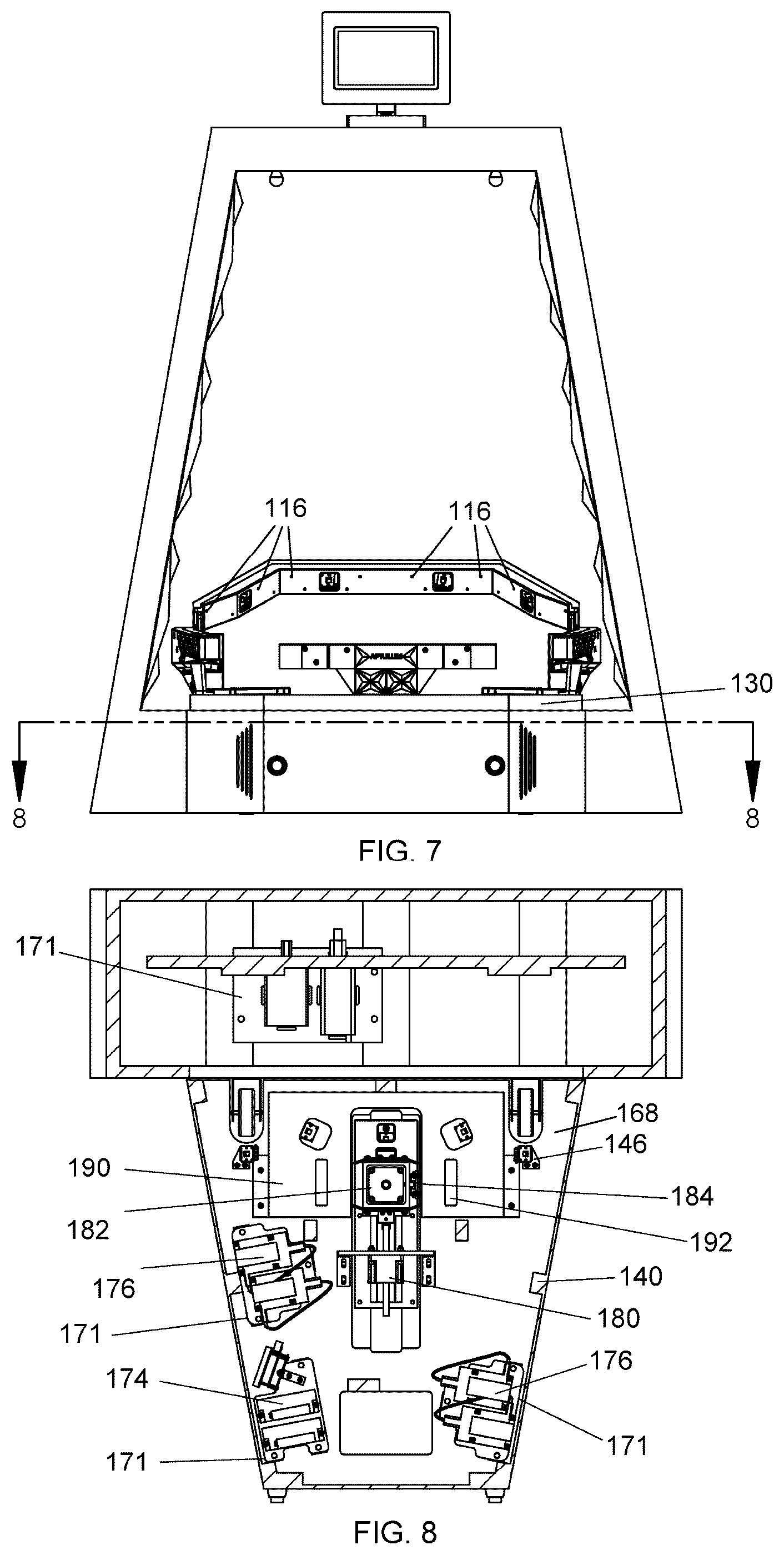 Patent US12137777 Figure 3 – Three-dimensional inclined foot scanner