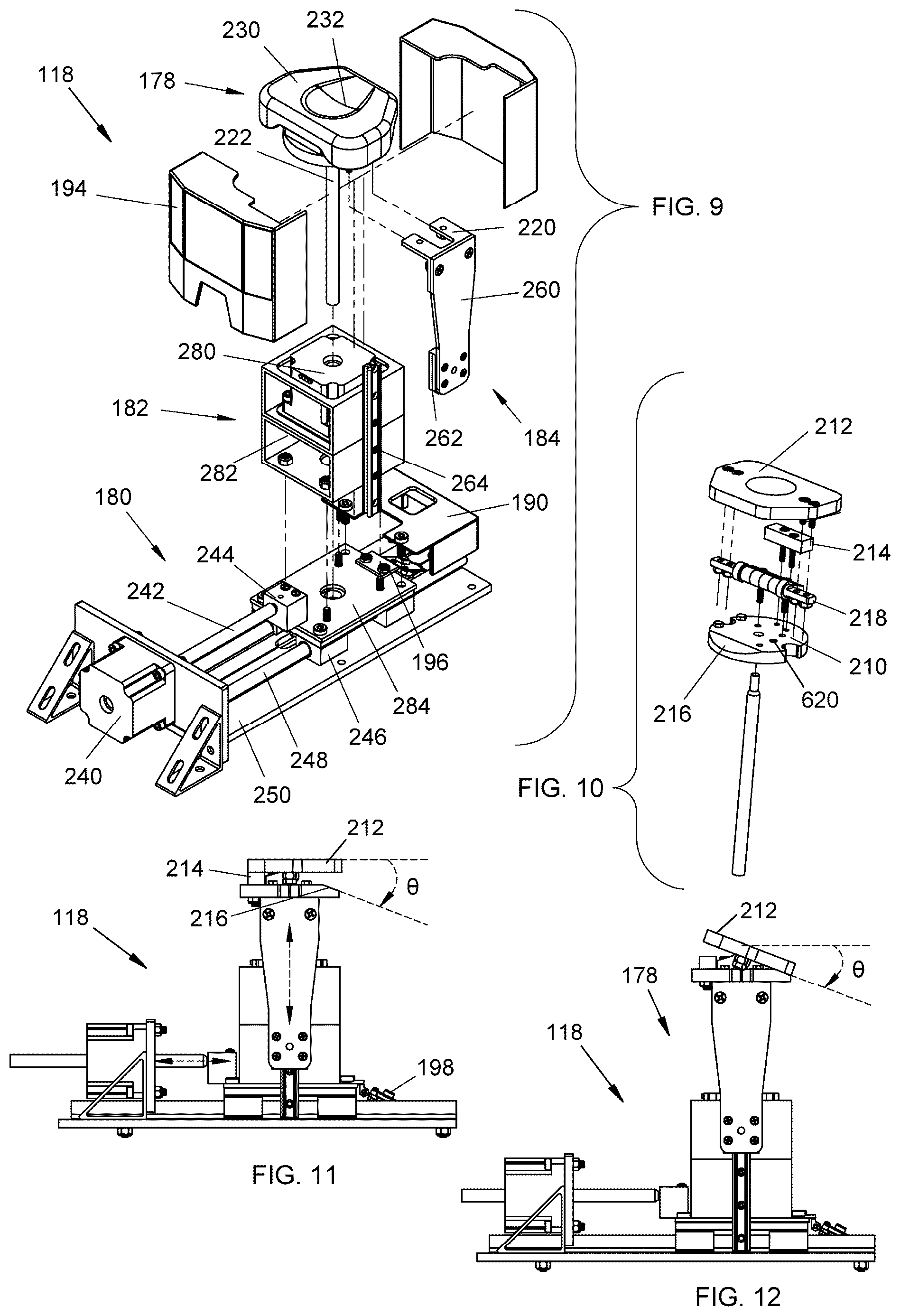 Patent US12137777 Figure 4 – Three-dimensional inclined foot scanner